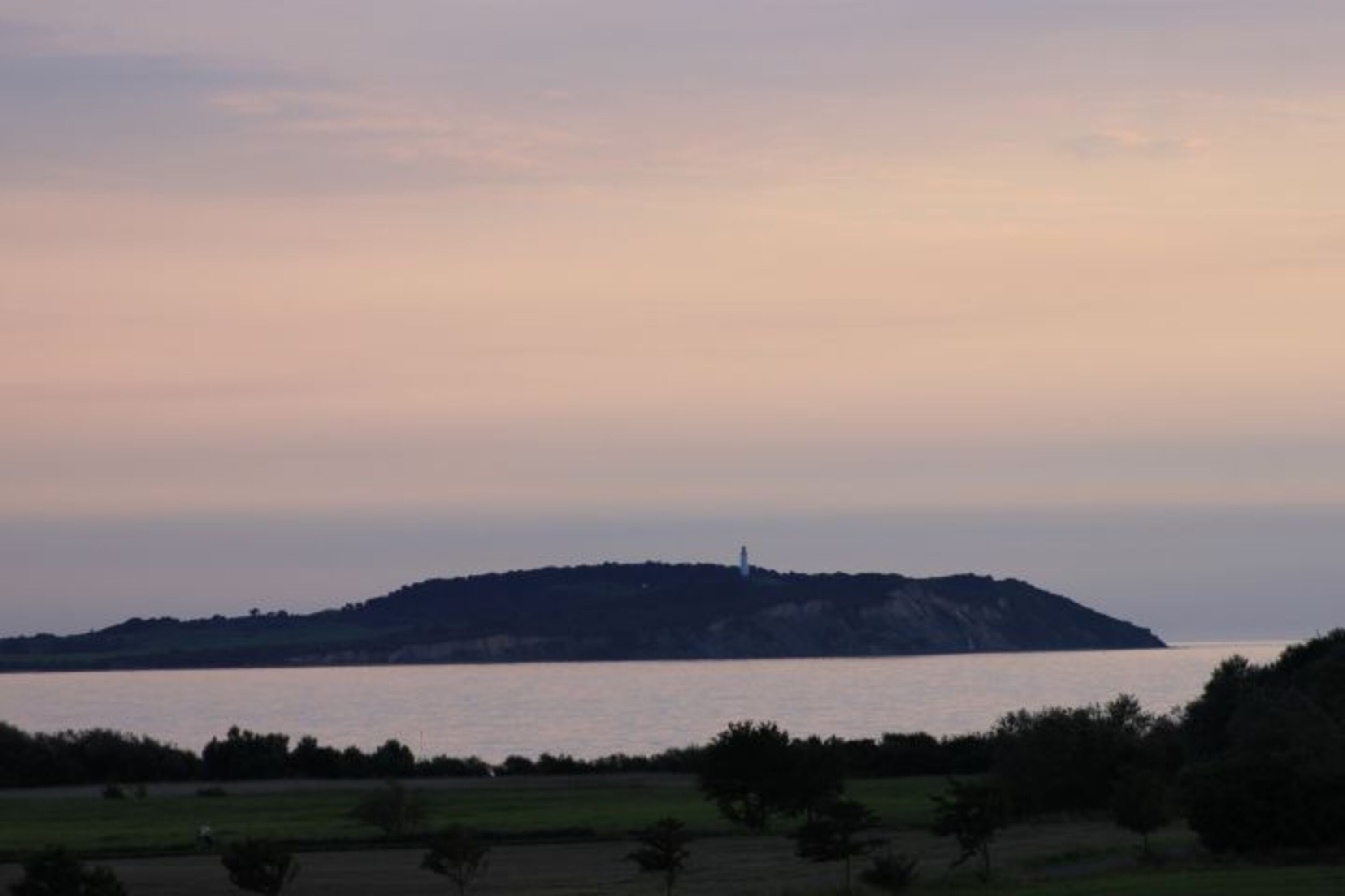 die Nachbarinsel Hiddensee bei verschiedenen Lichtverhältnissen
