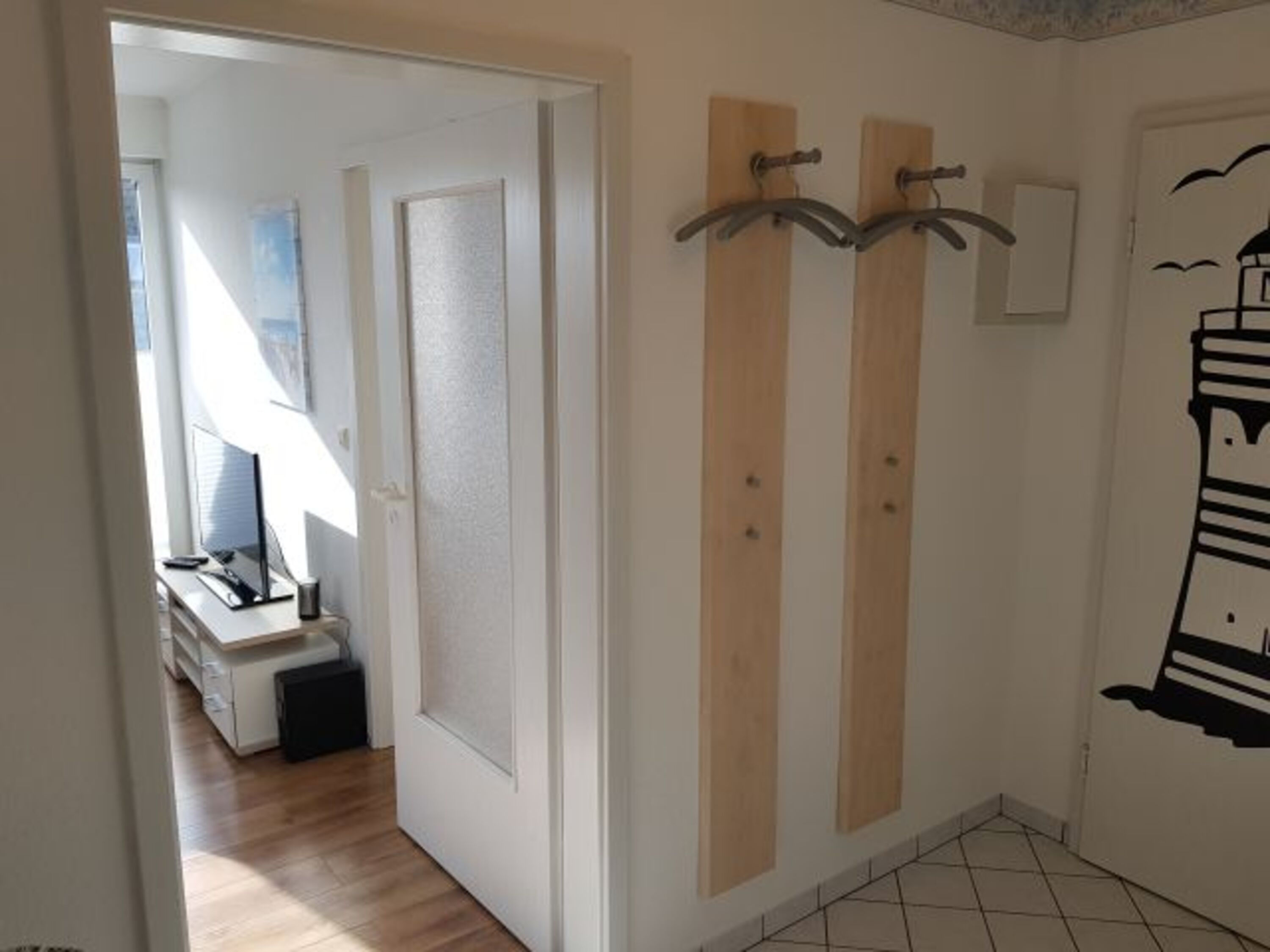 Garderobe im Flur