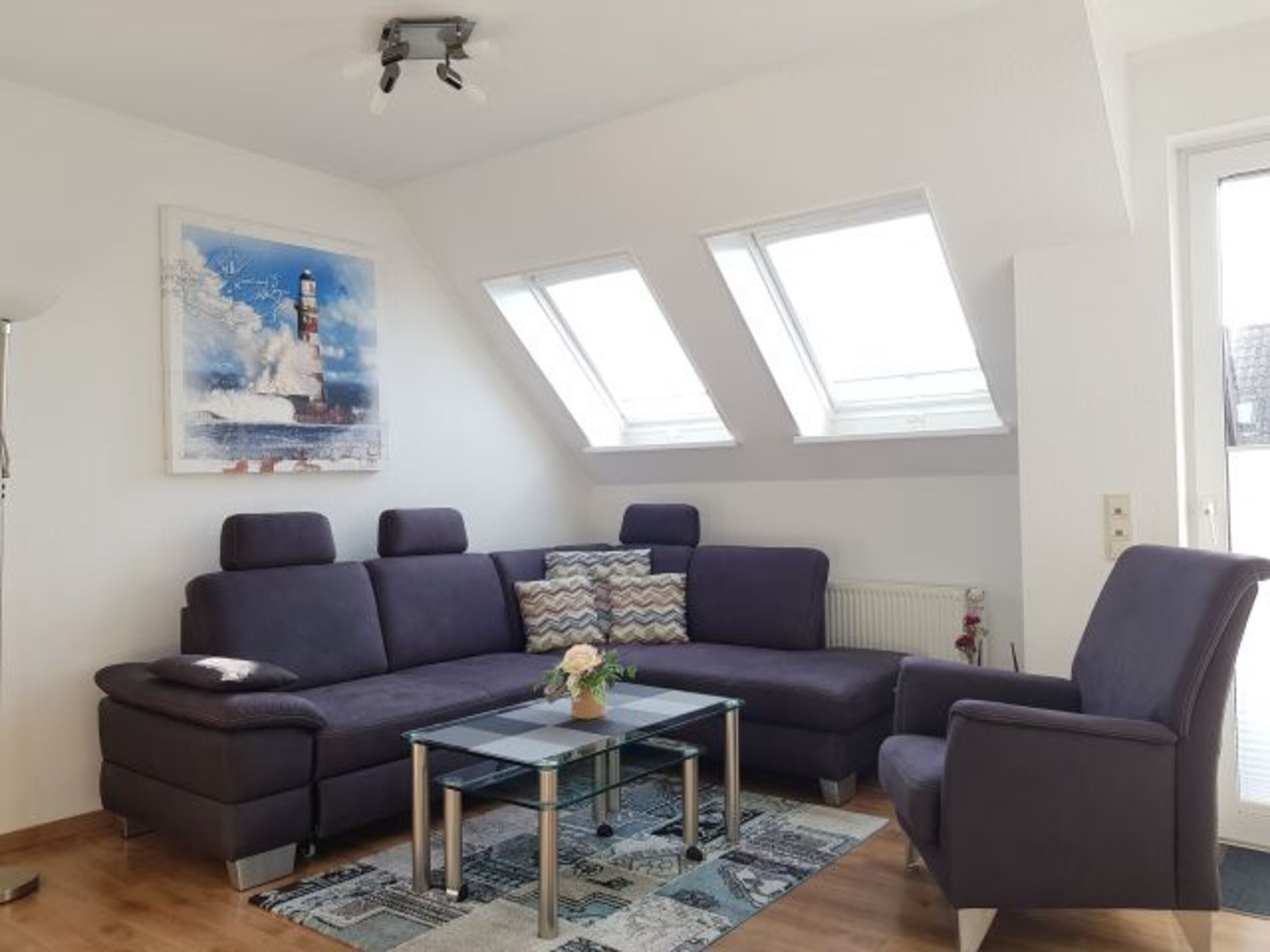 Sofa-Ecke im Wohnzimmer