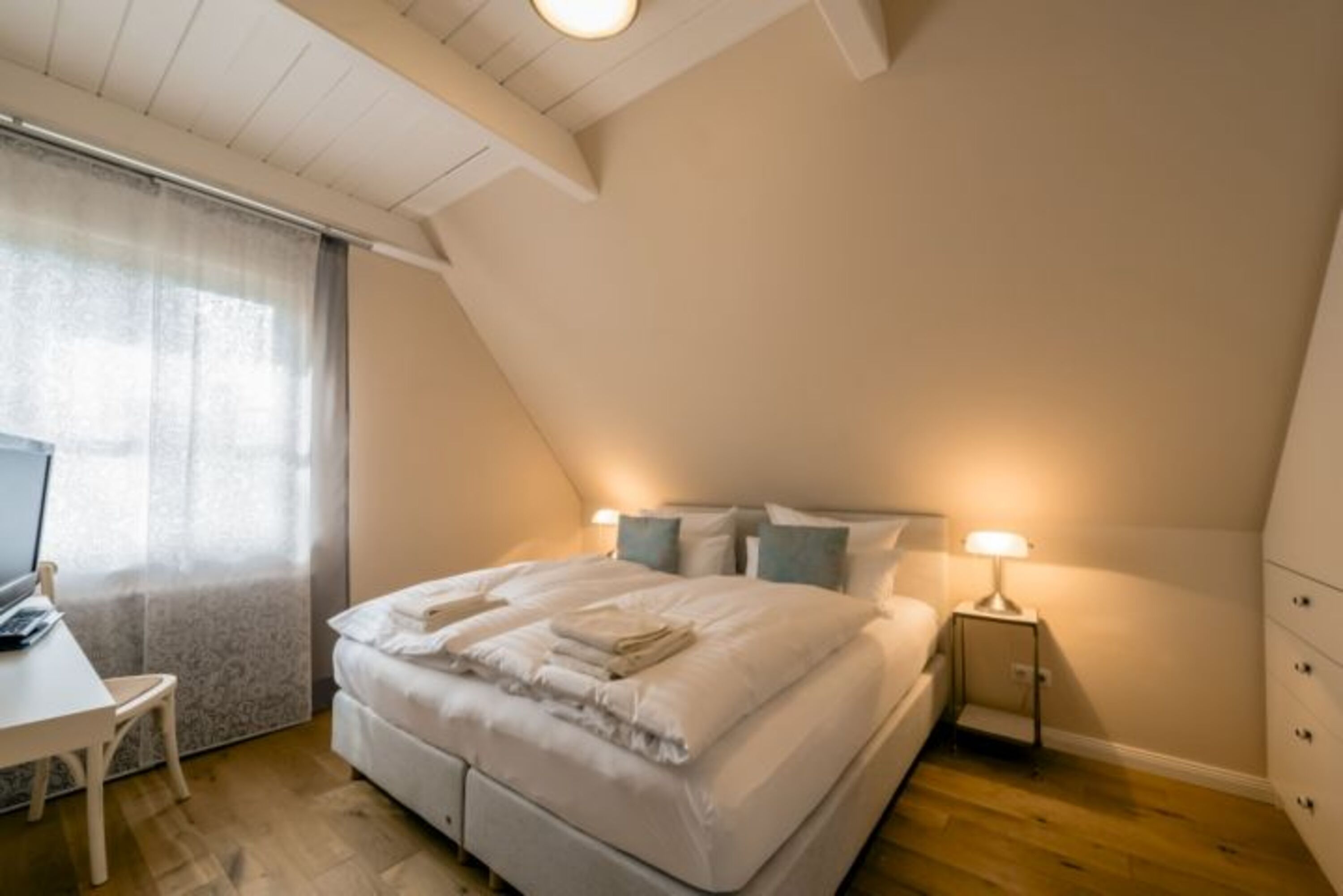 Ferienhaus Flieder -Schlafzimmer 2