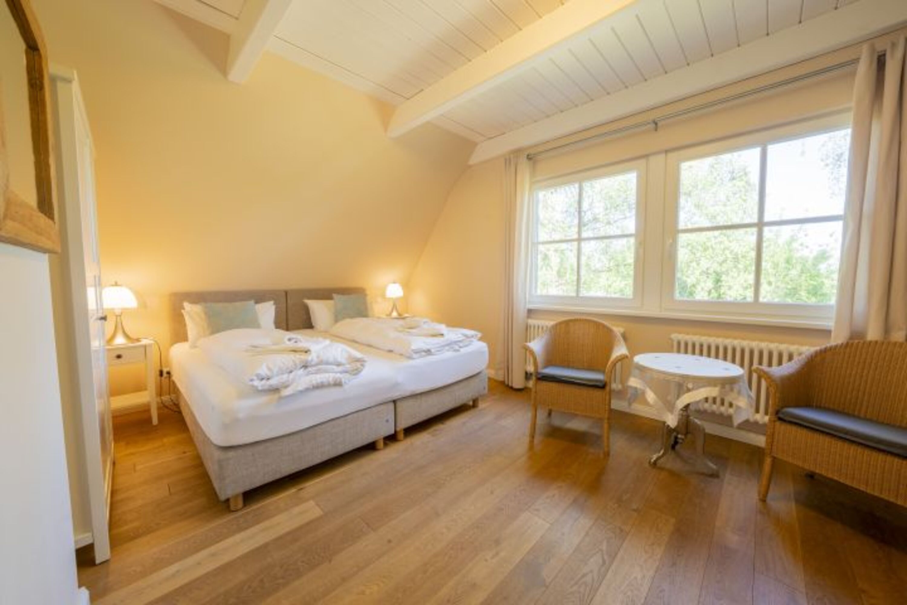 Ferienhaus Flieder -Schlafzimmer 1