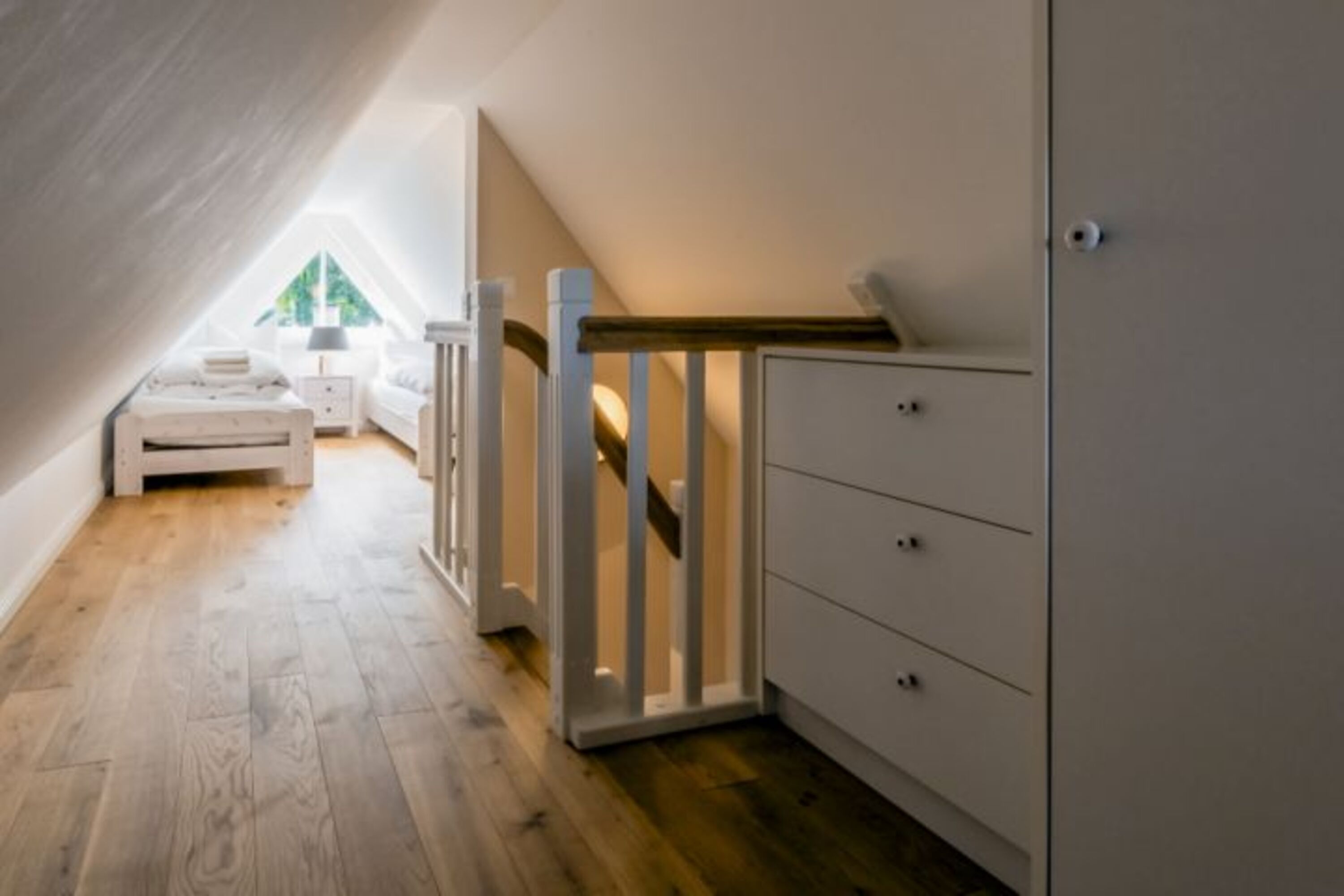 Ferienhaus Flieder - Aufbettung Spitzboden (4 Einzelbetten)