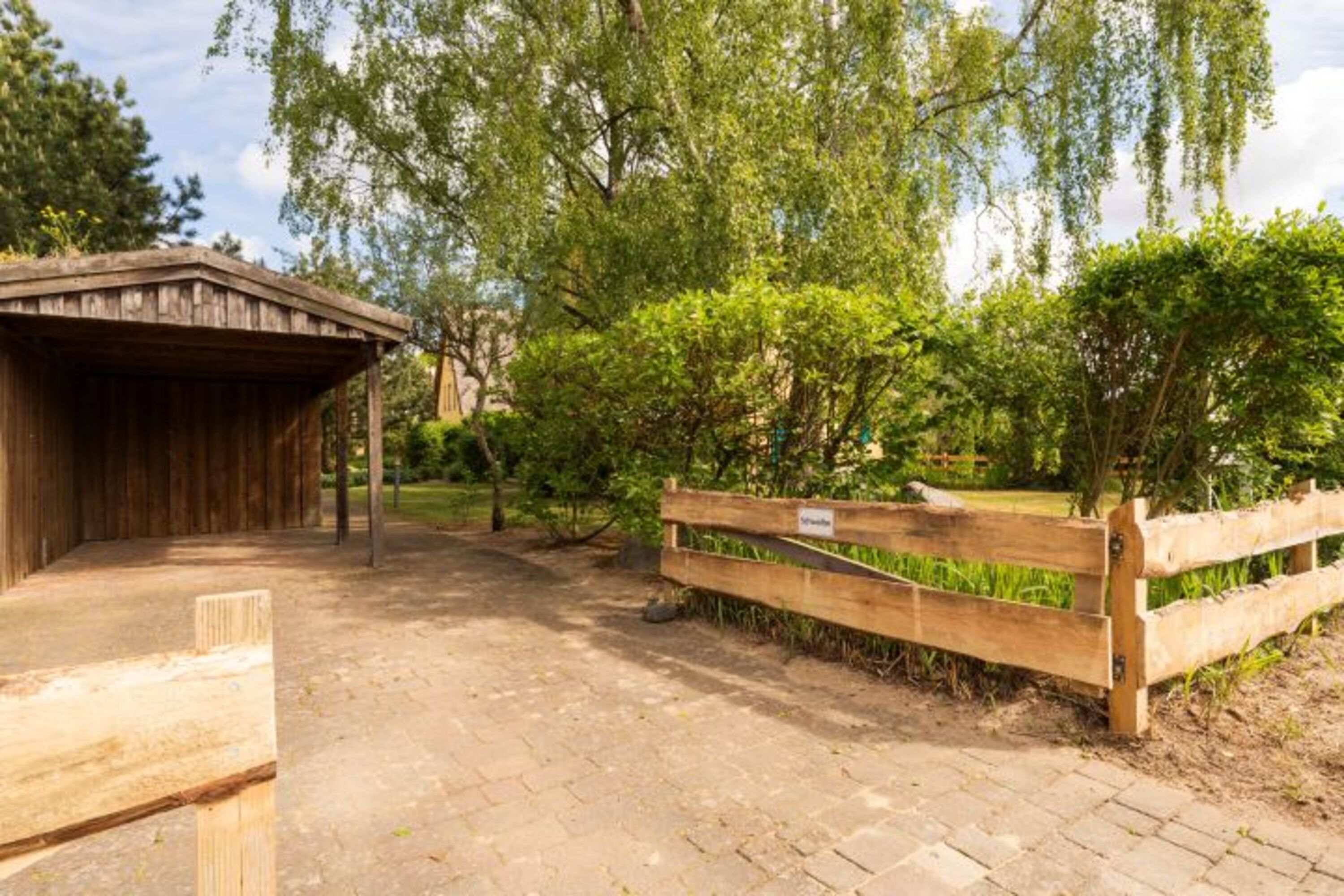 Reetdachhaus Schwalbe - Carport und 2. PKW-Stellplatz