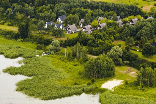 Fischerhaus in Quilitz - Außenansicht und Badestelle