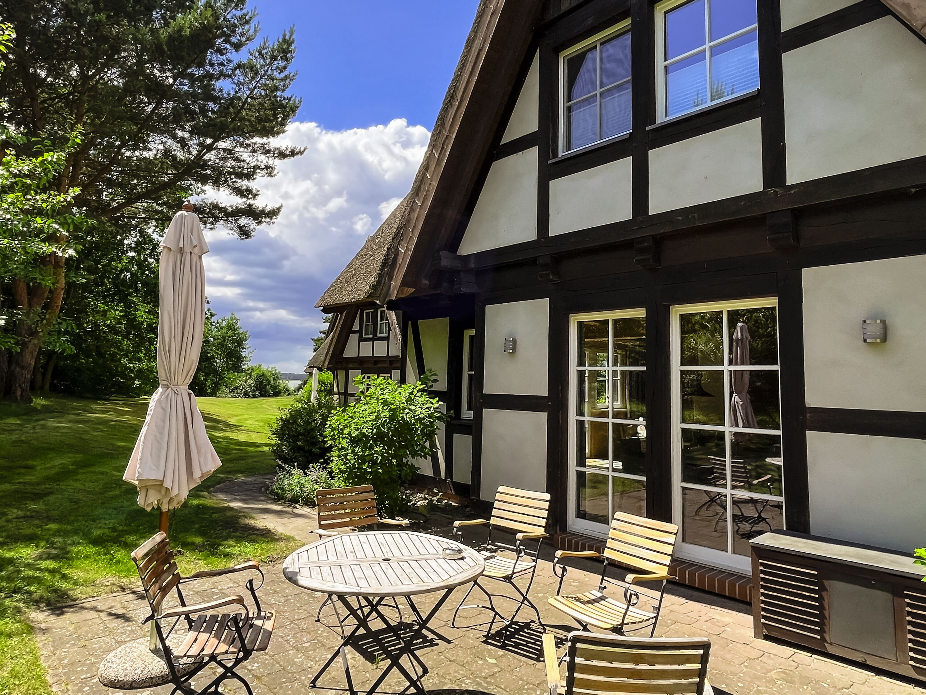 Fischerhaus in Quilitz - Terrasse