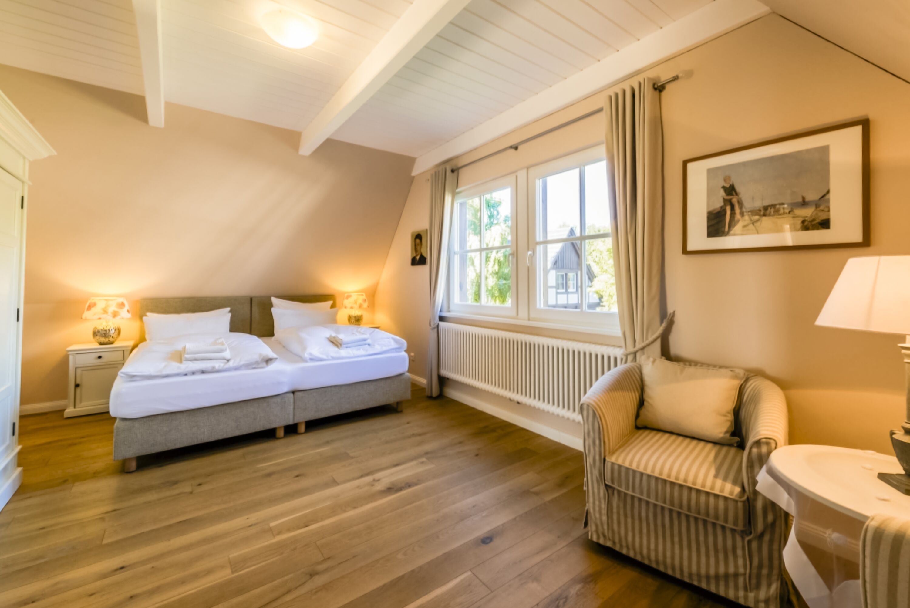 Fischerhaus in Quilitz - Schlafzimmer