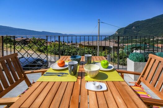 Balkon mit Seeblick