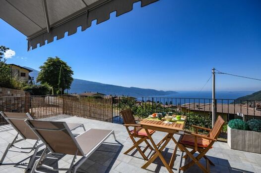 Balkon mit Seeblick