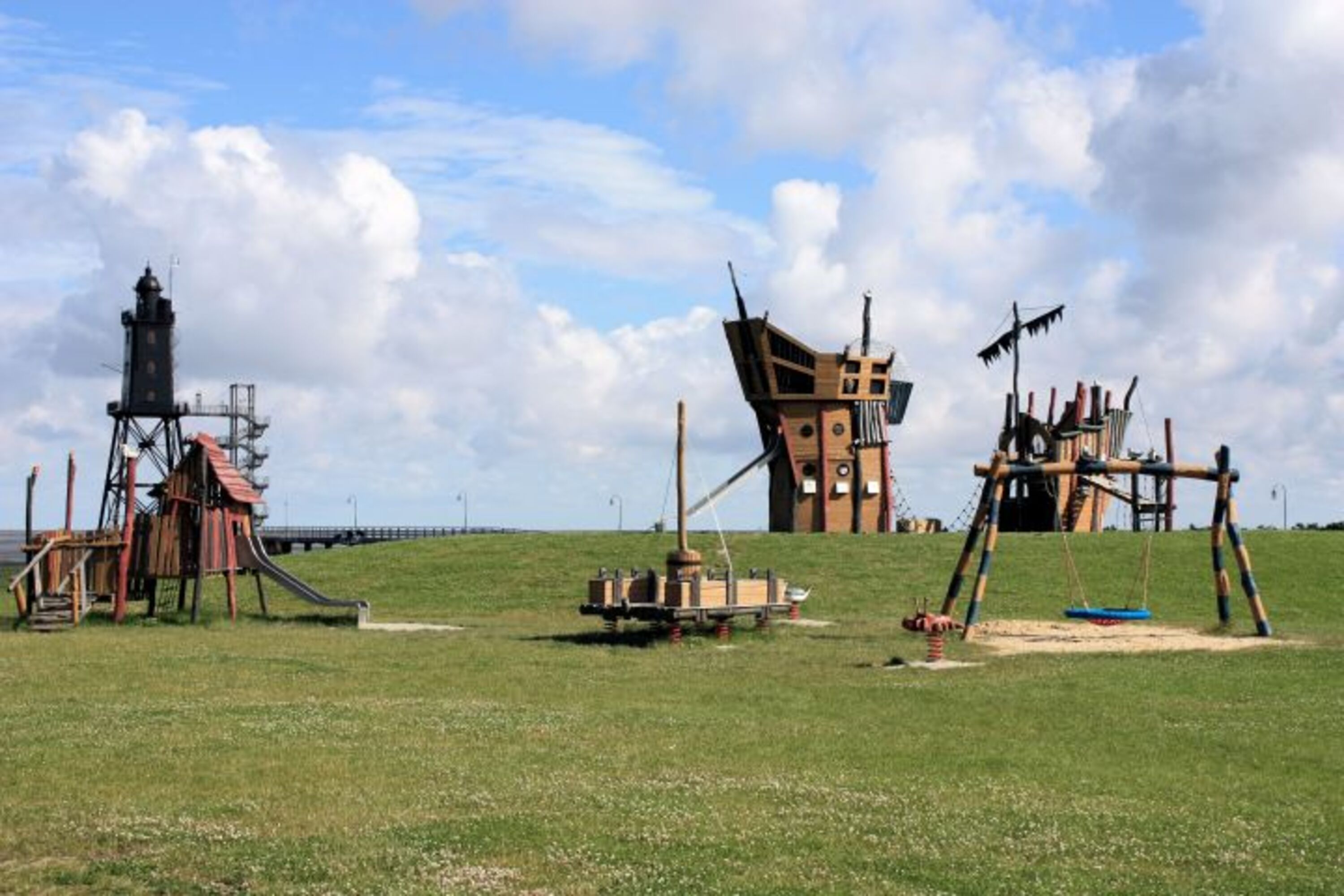Piratenspielplatz im Kurpark