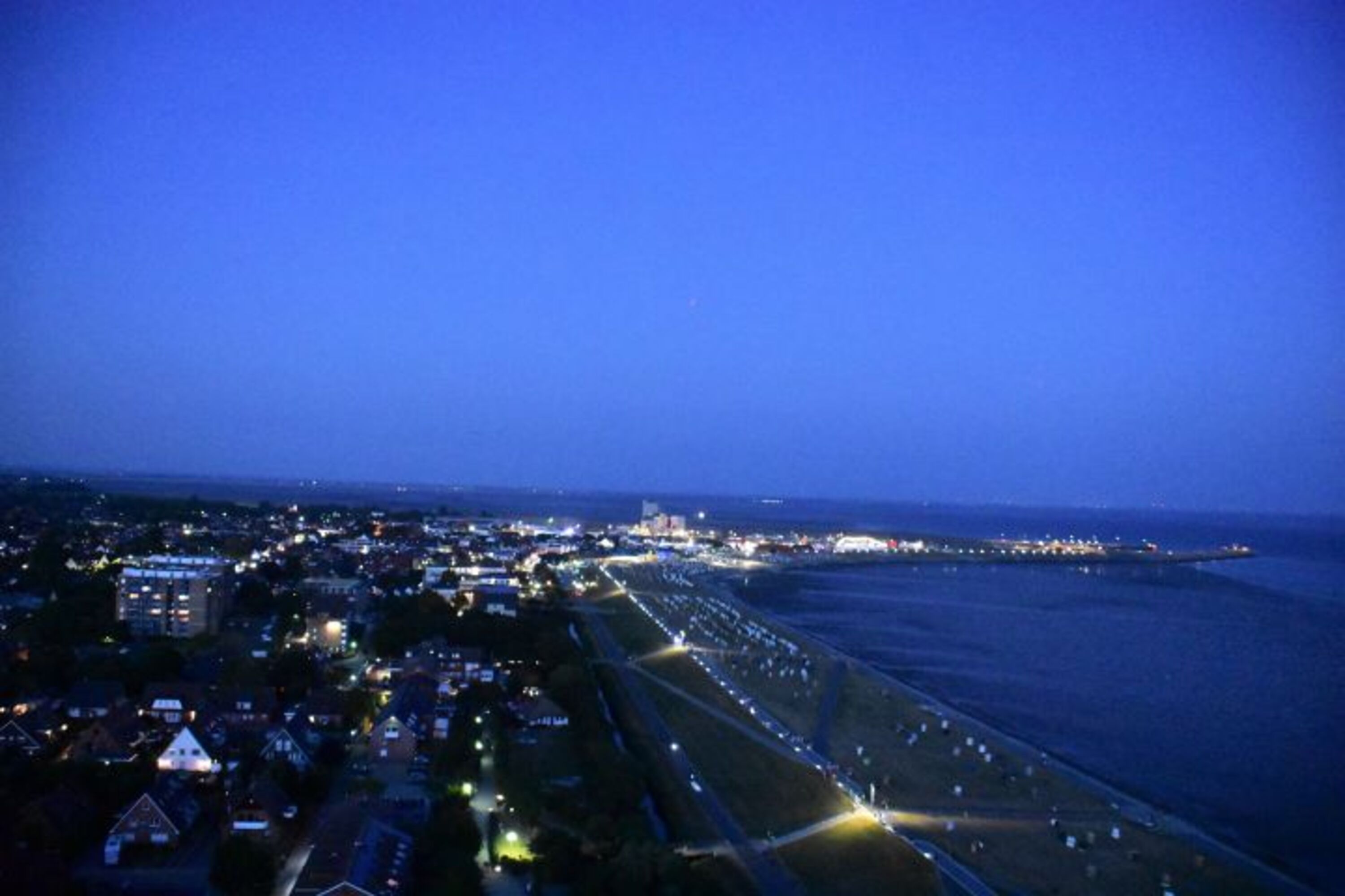 Meldorfer Bucht bei Nacht