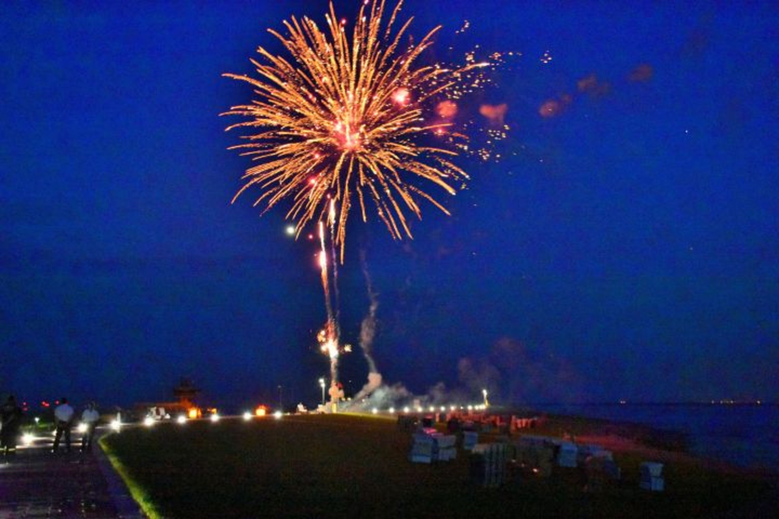 Silvester am Deich