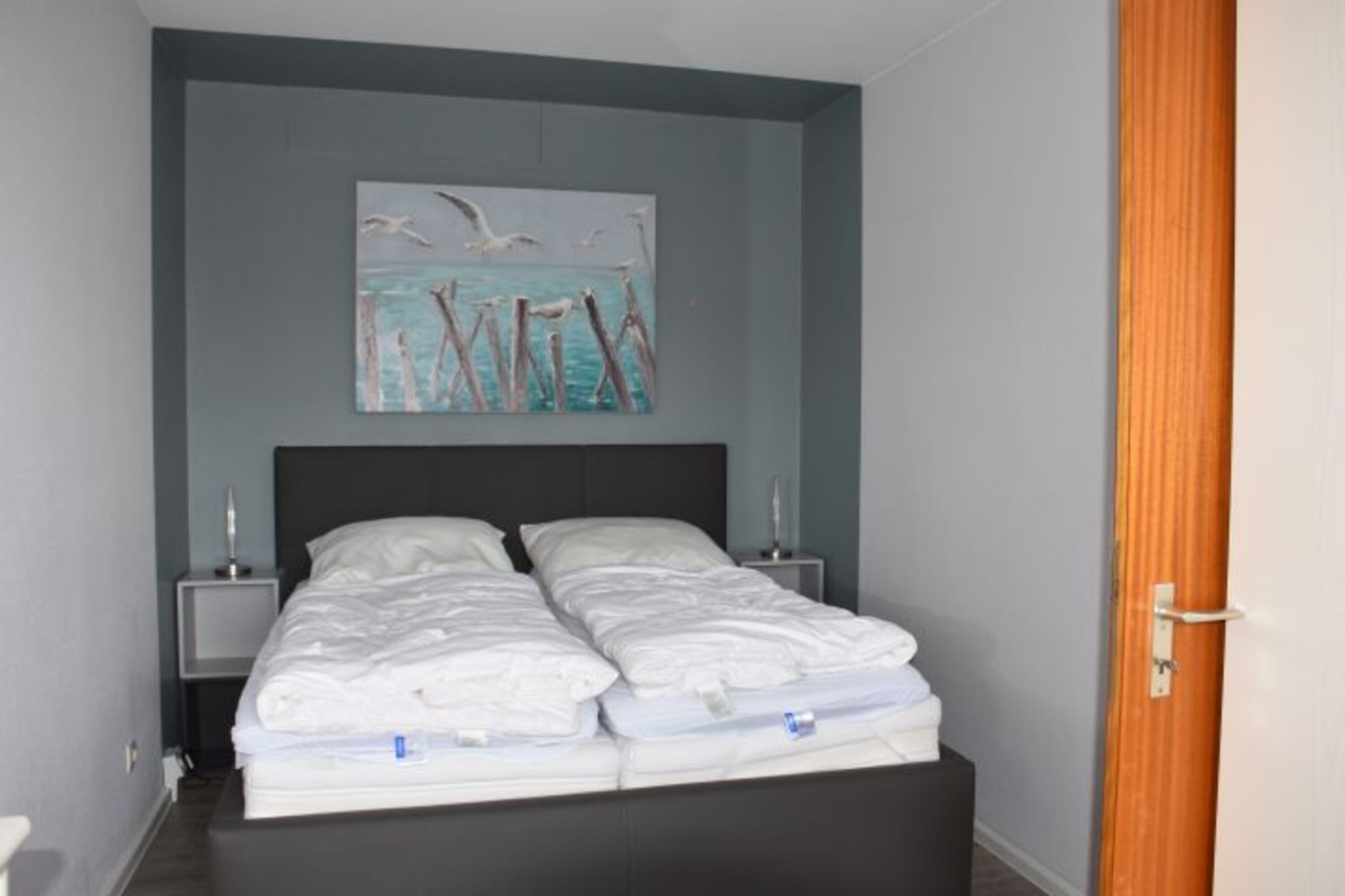 Schlafzimmer mit Doppelbett
