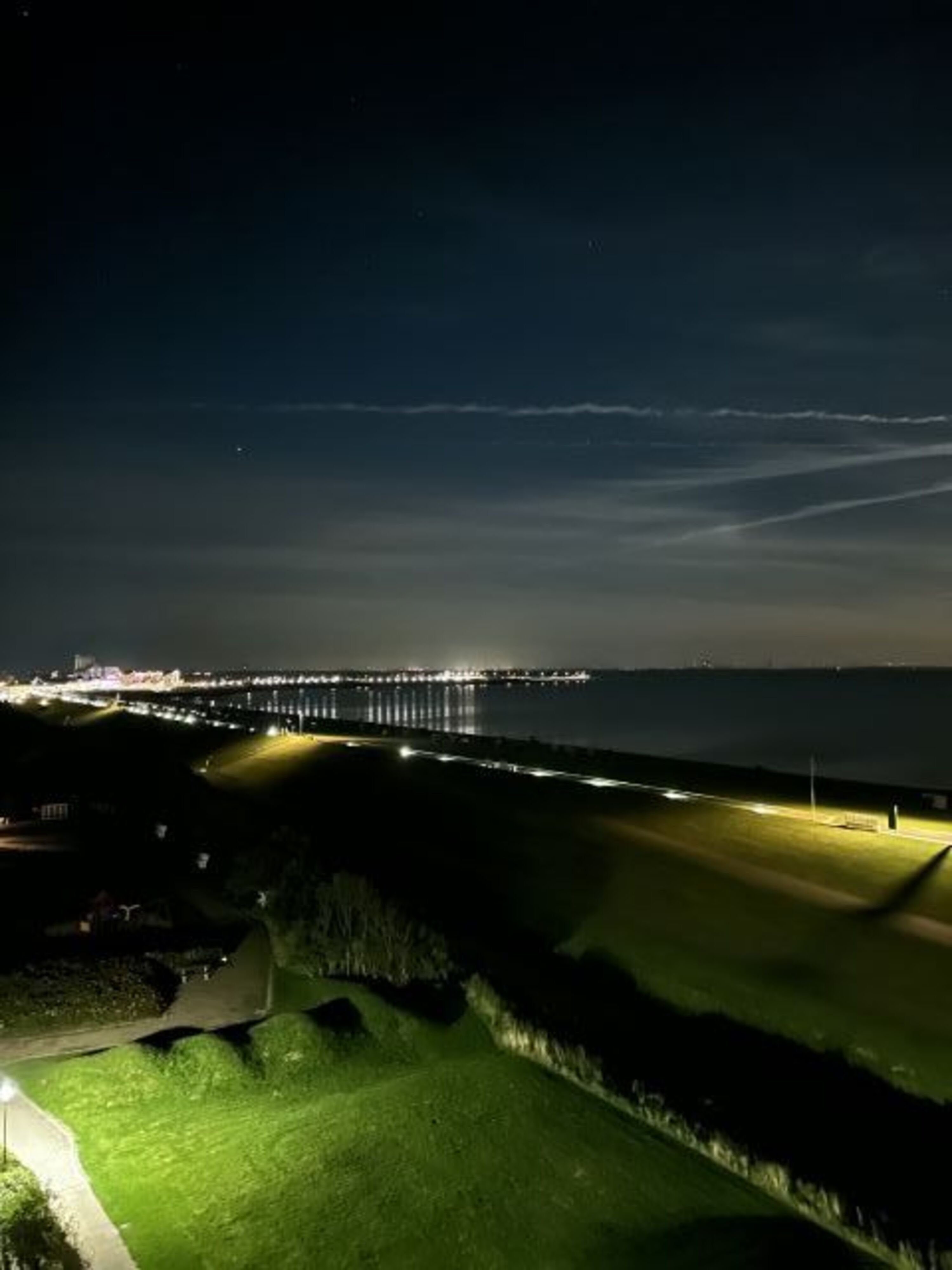 Meldorfer Bucht bei Nacht