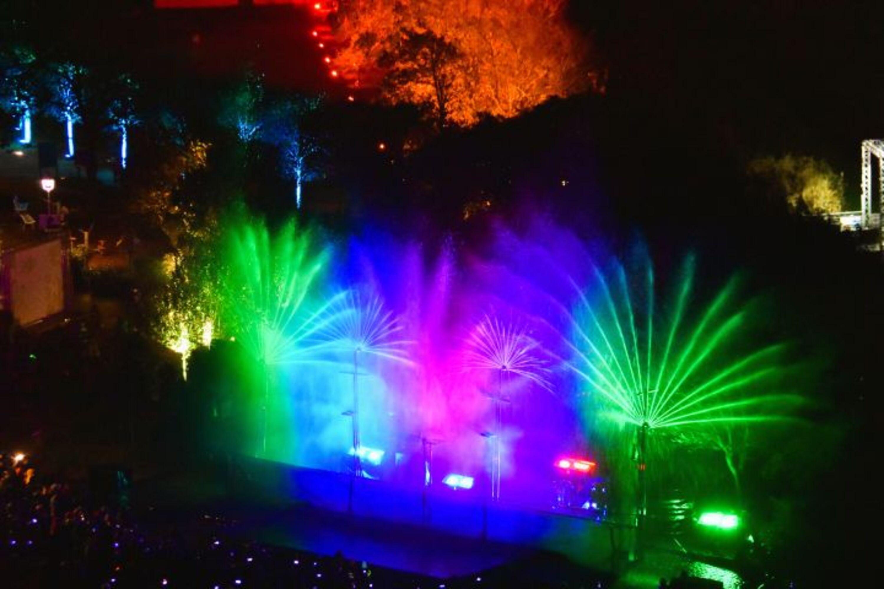 Lichterfest im Kurpark