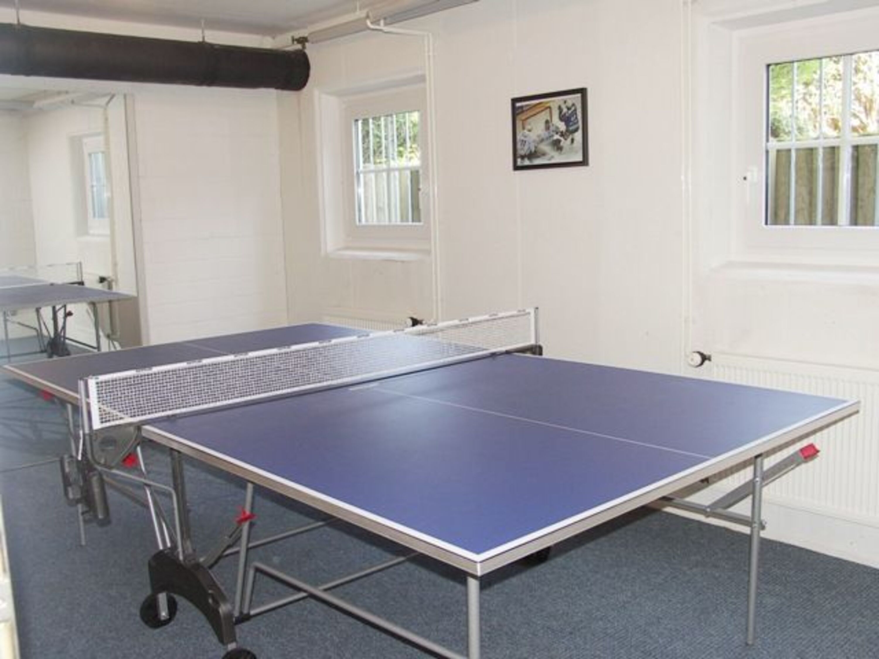 Hier können Sie auch Tischtennis spielen