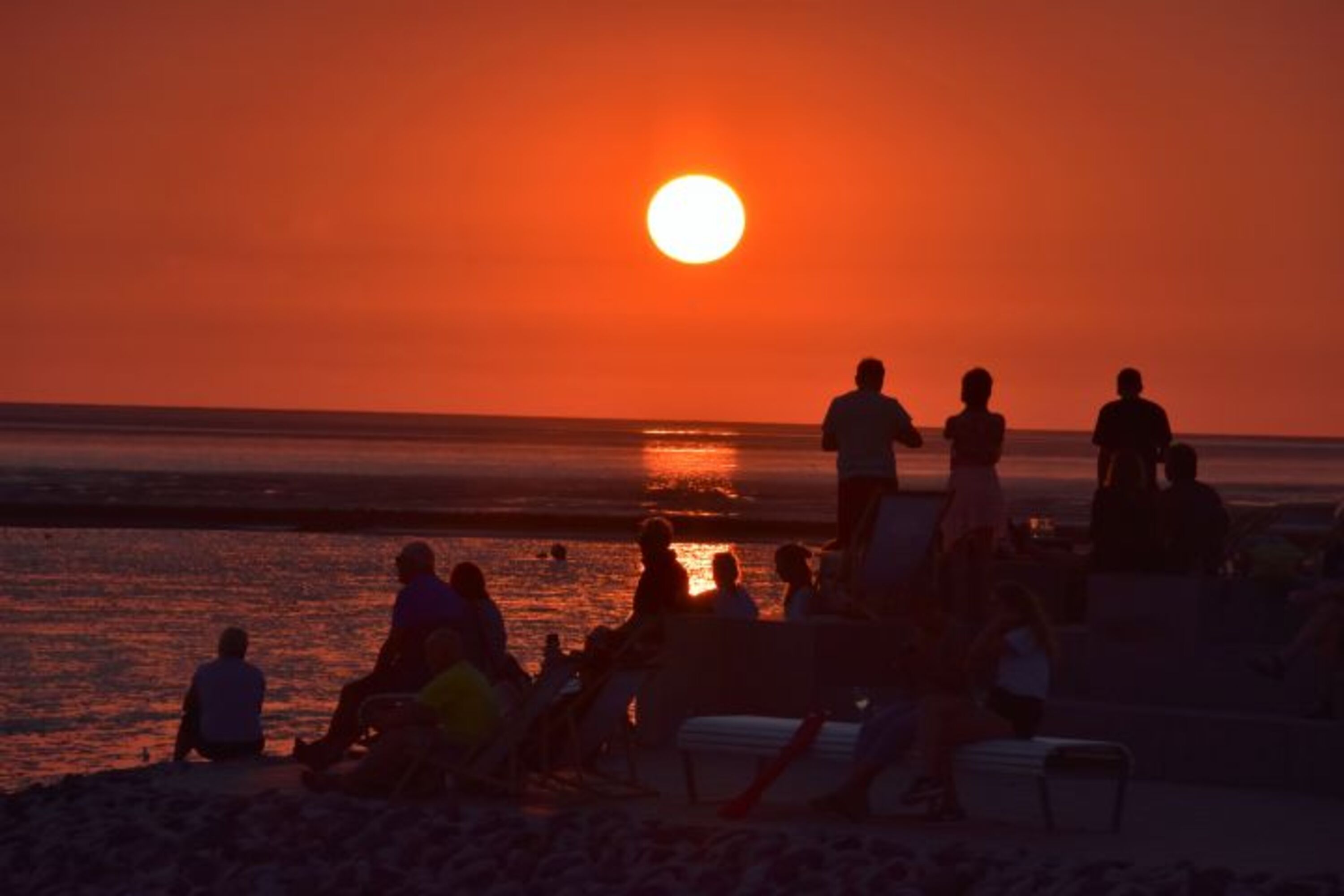 Abendstimmung am Strand