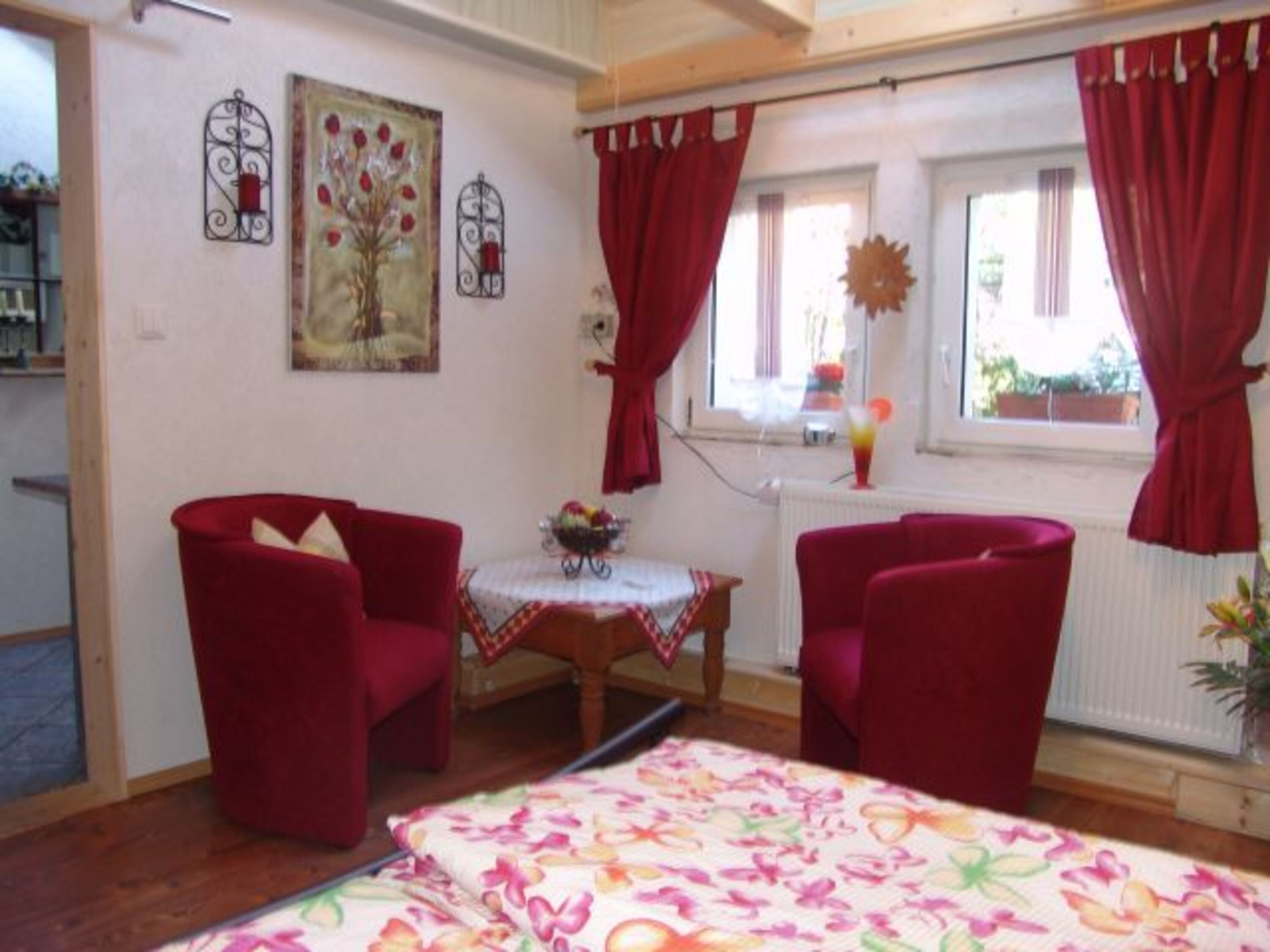Wohn - Schlaffzimmer