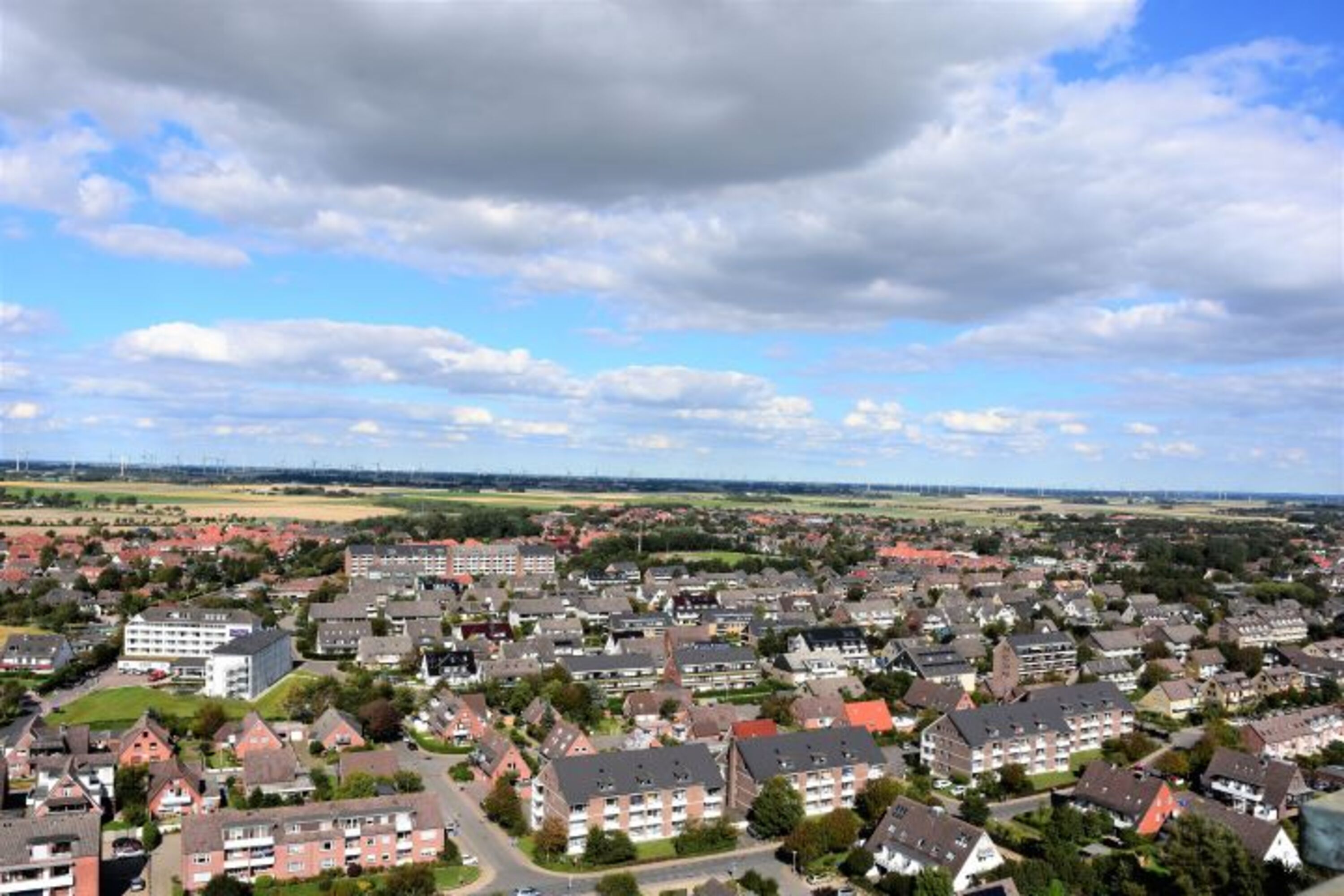 Büsum von oben