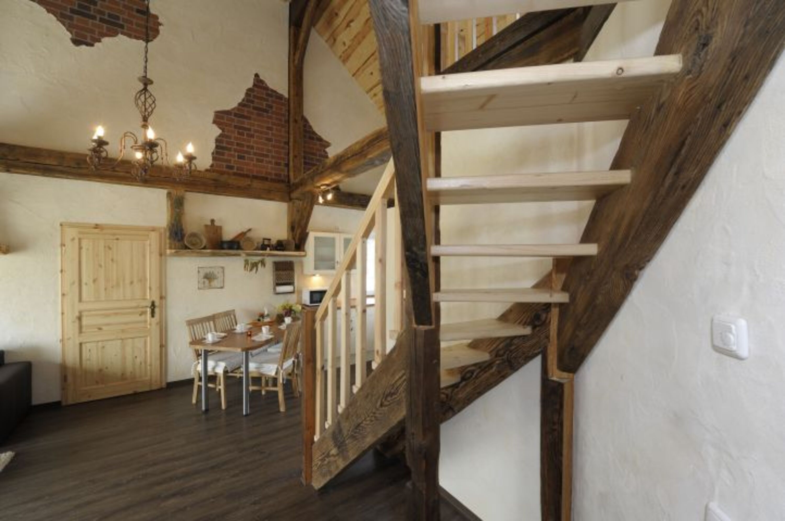 Treppe zur Lesegalerie