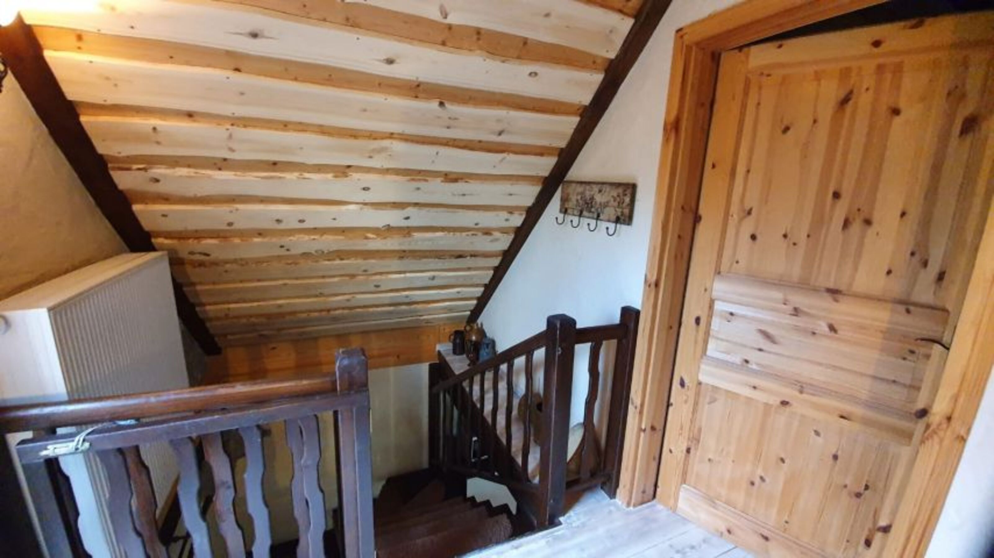 Treppe zur Galerie