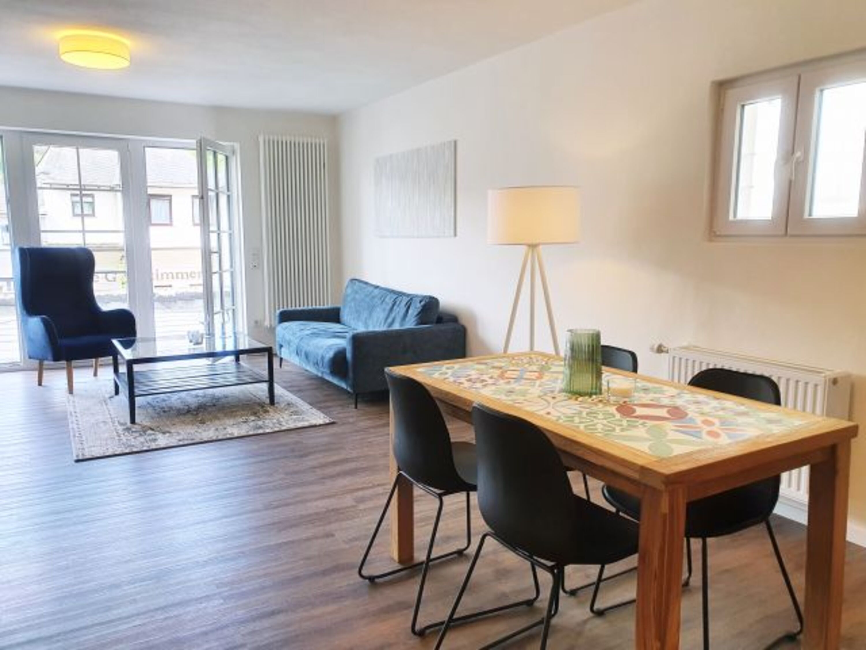 Essplatz der Ferienwohnung Burglay 1