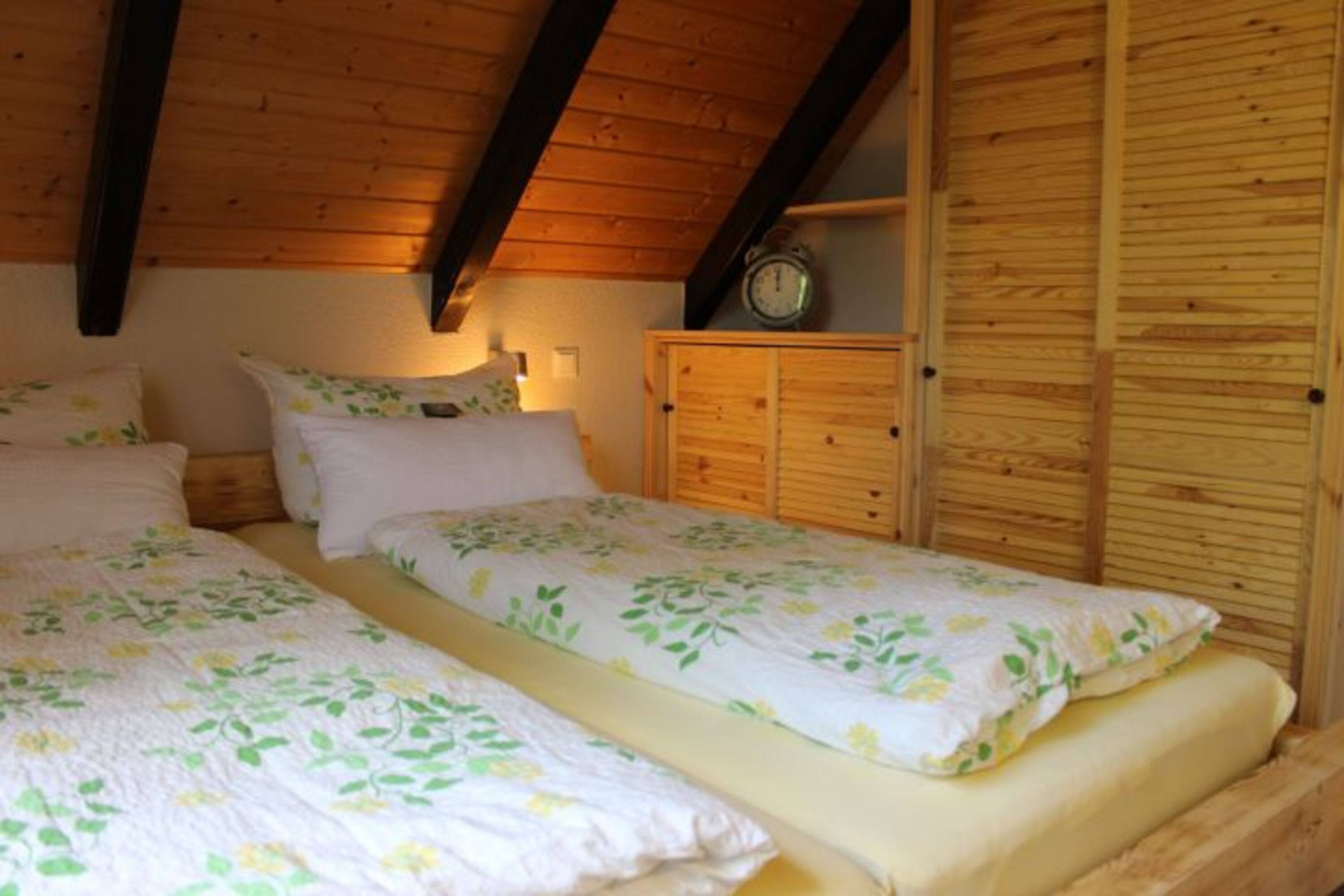 Schlafzimmer mit 1 Doppelbett