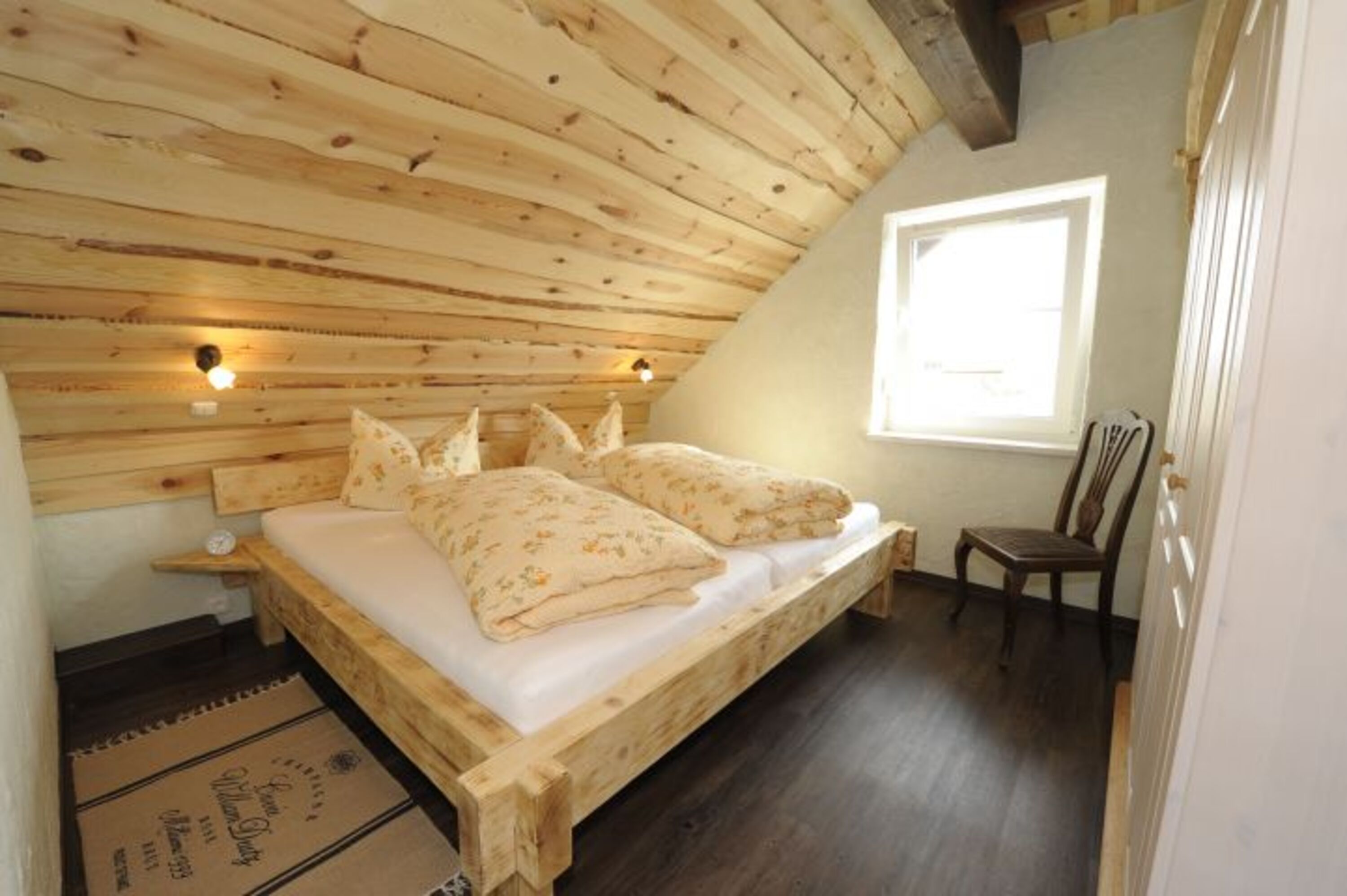 Schlafzimmer mit 1 Doppelbett