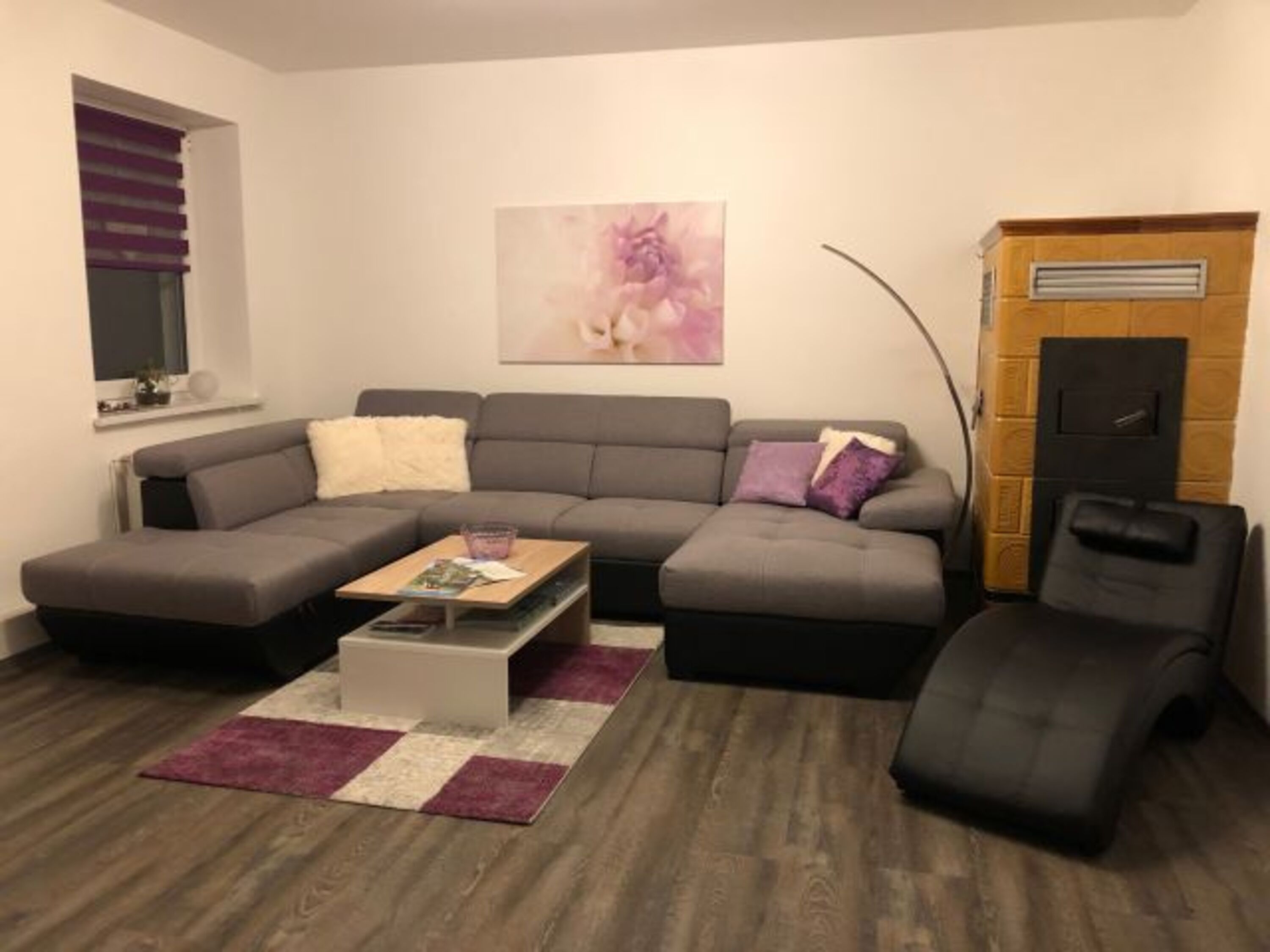 Wohnzimmer - Couch ausziehbar für 2 Personen als Aufbettung