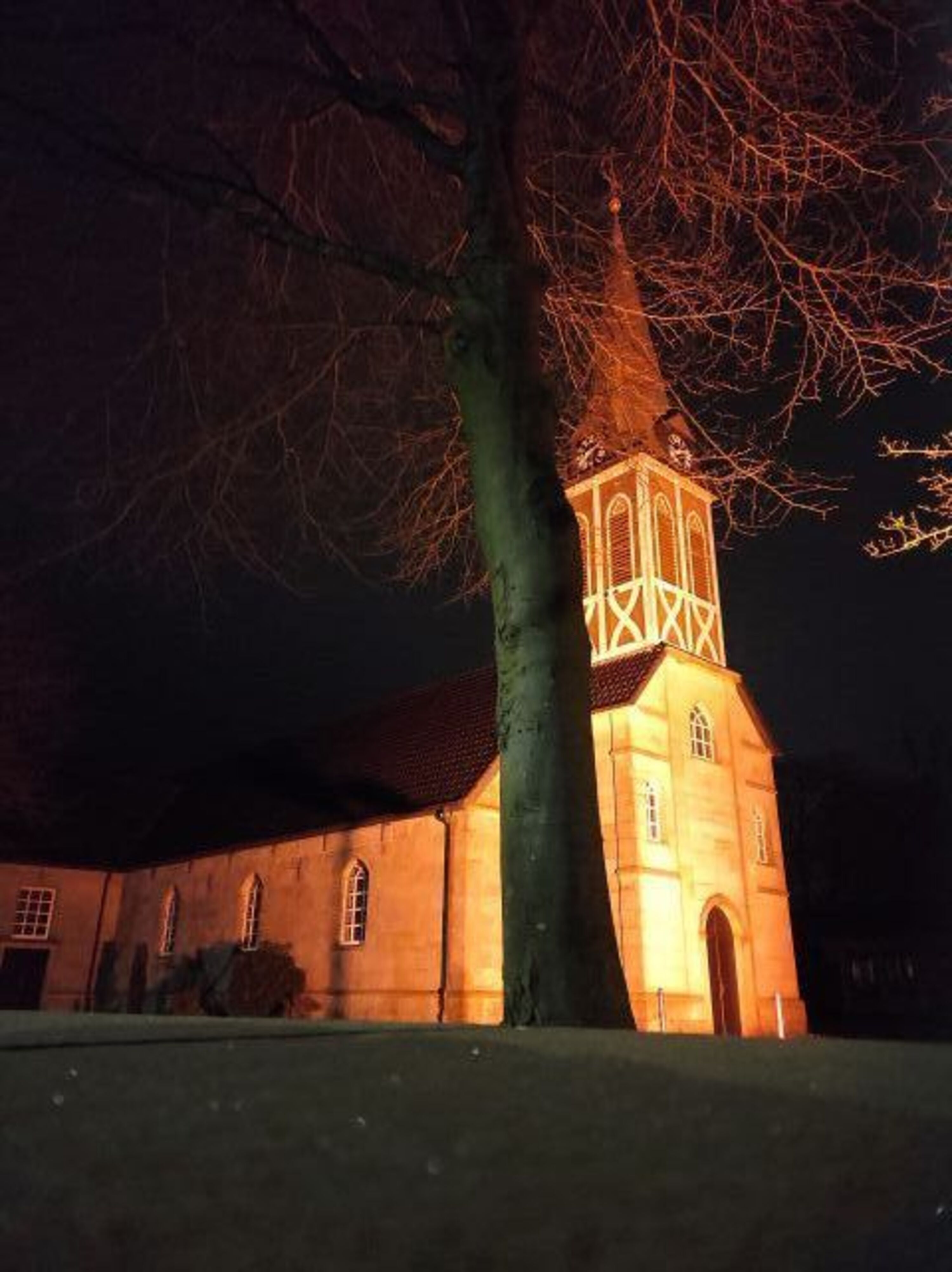 Ortskern am Abend