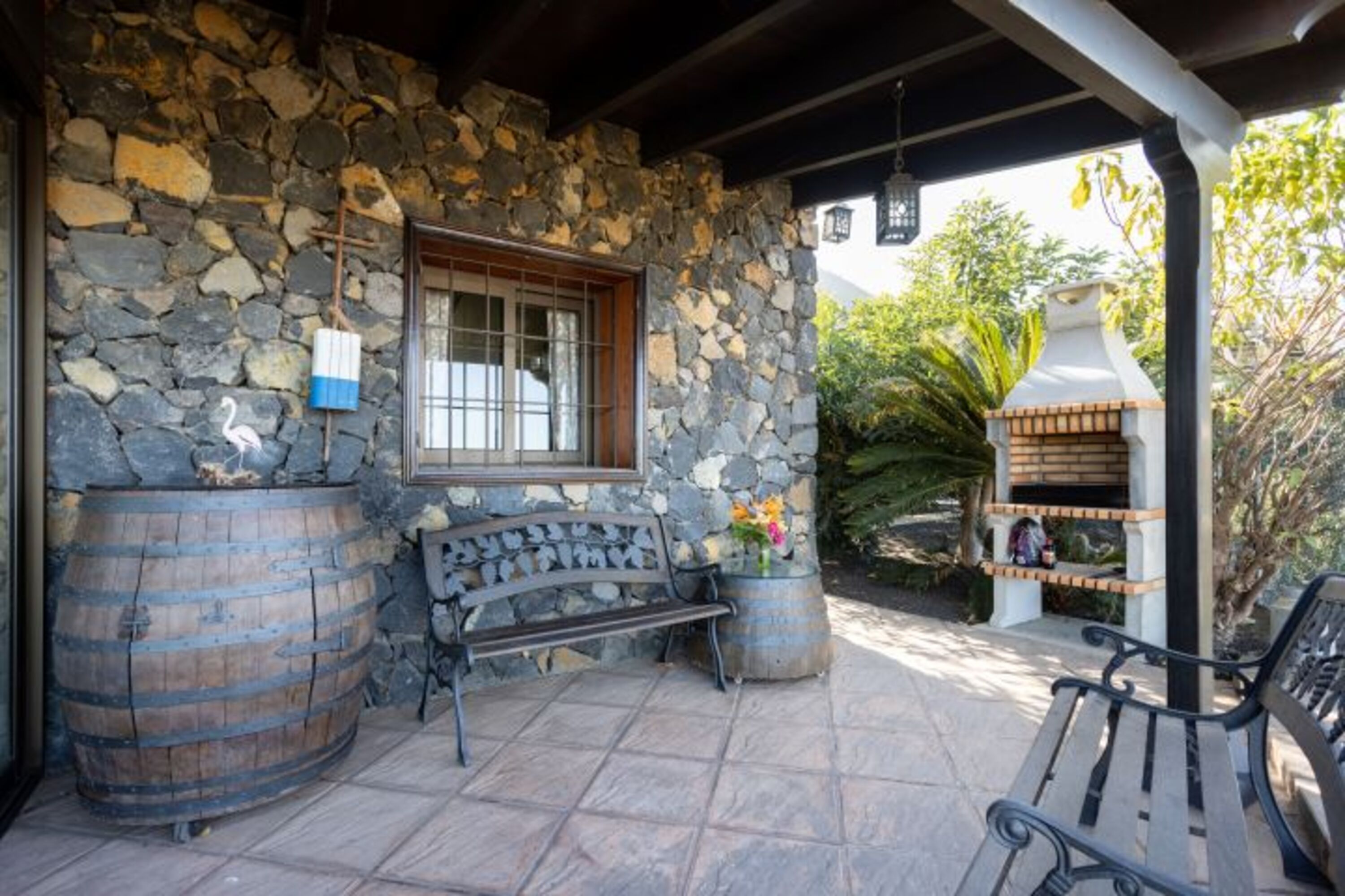 Terrasse mit Grill