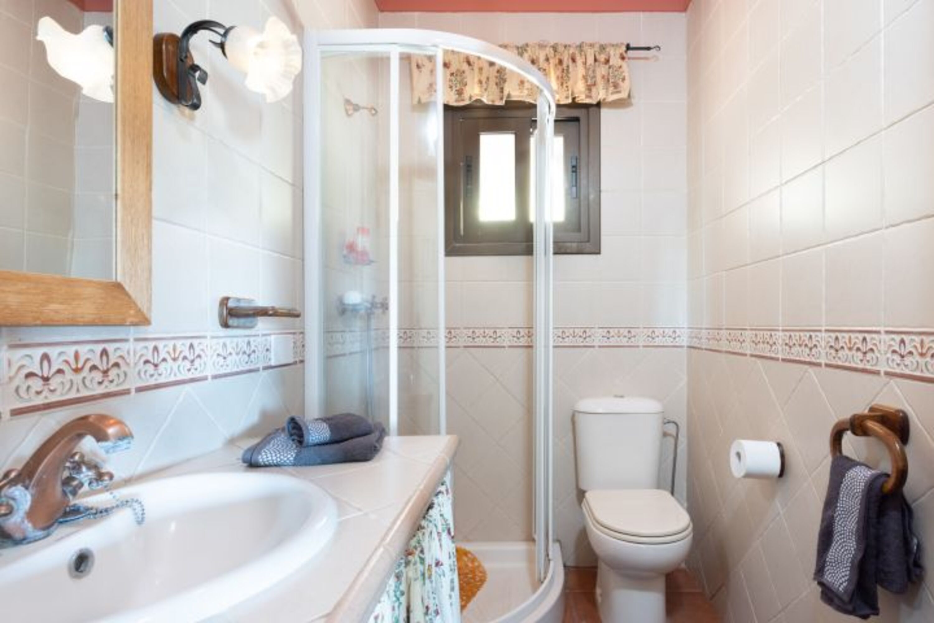 Blick ins Badezimmer