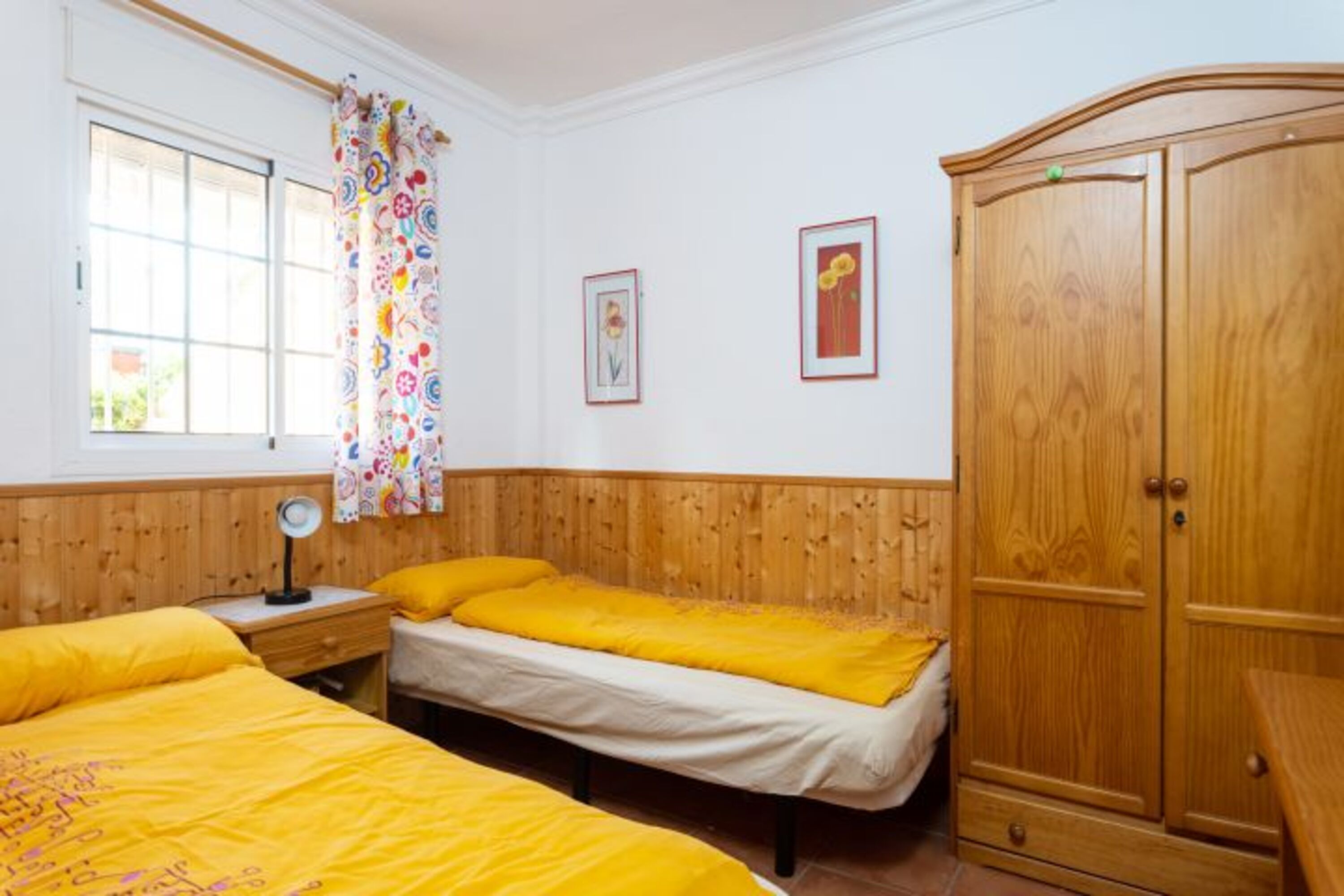 Blick ins 2. Schlafzimmer