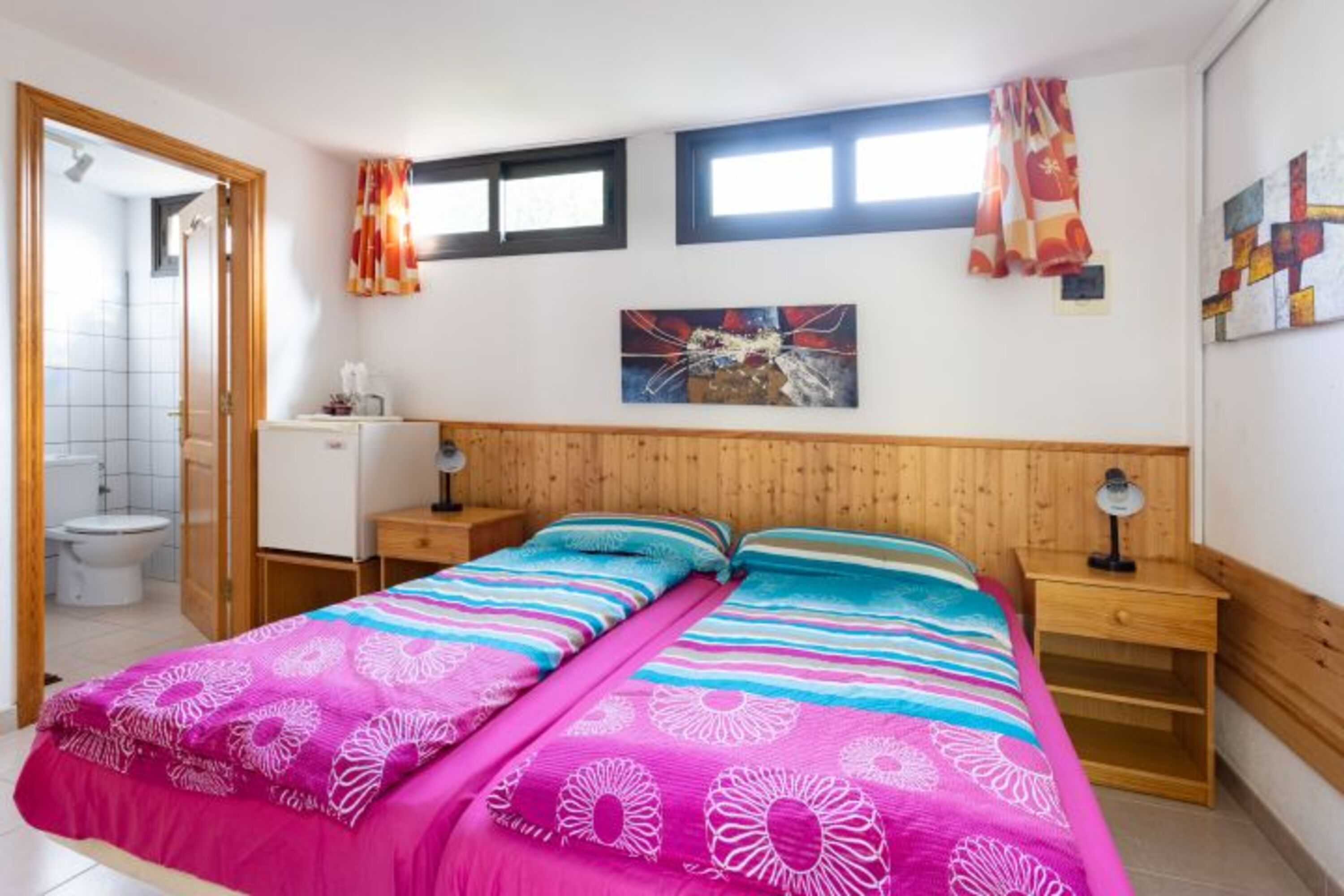 Blick ins 2. Schlafzimmer