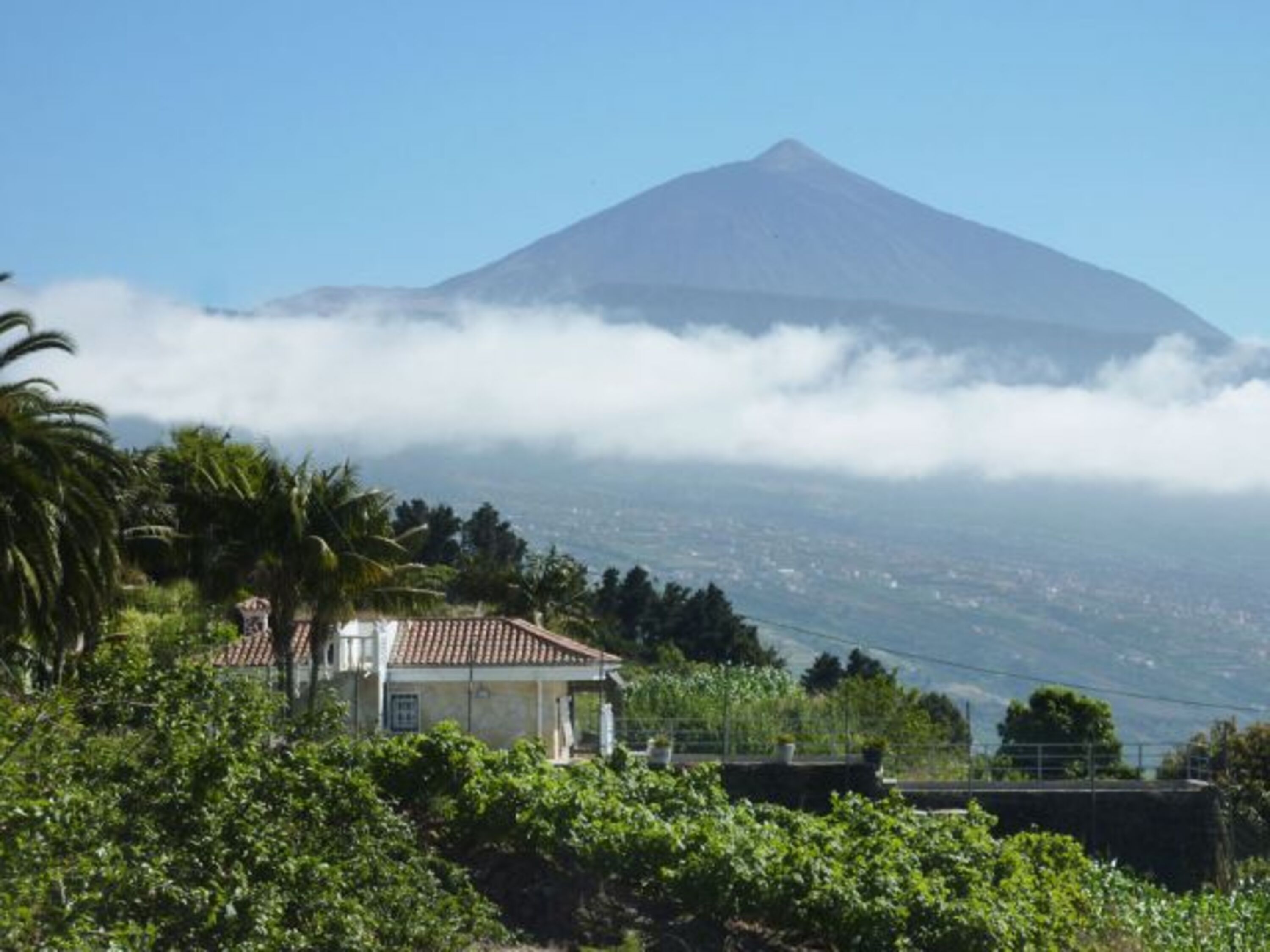 Teneriffa-Romantik: Der Teide und die Finca Panoramica Teidemar gehören zusammen