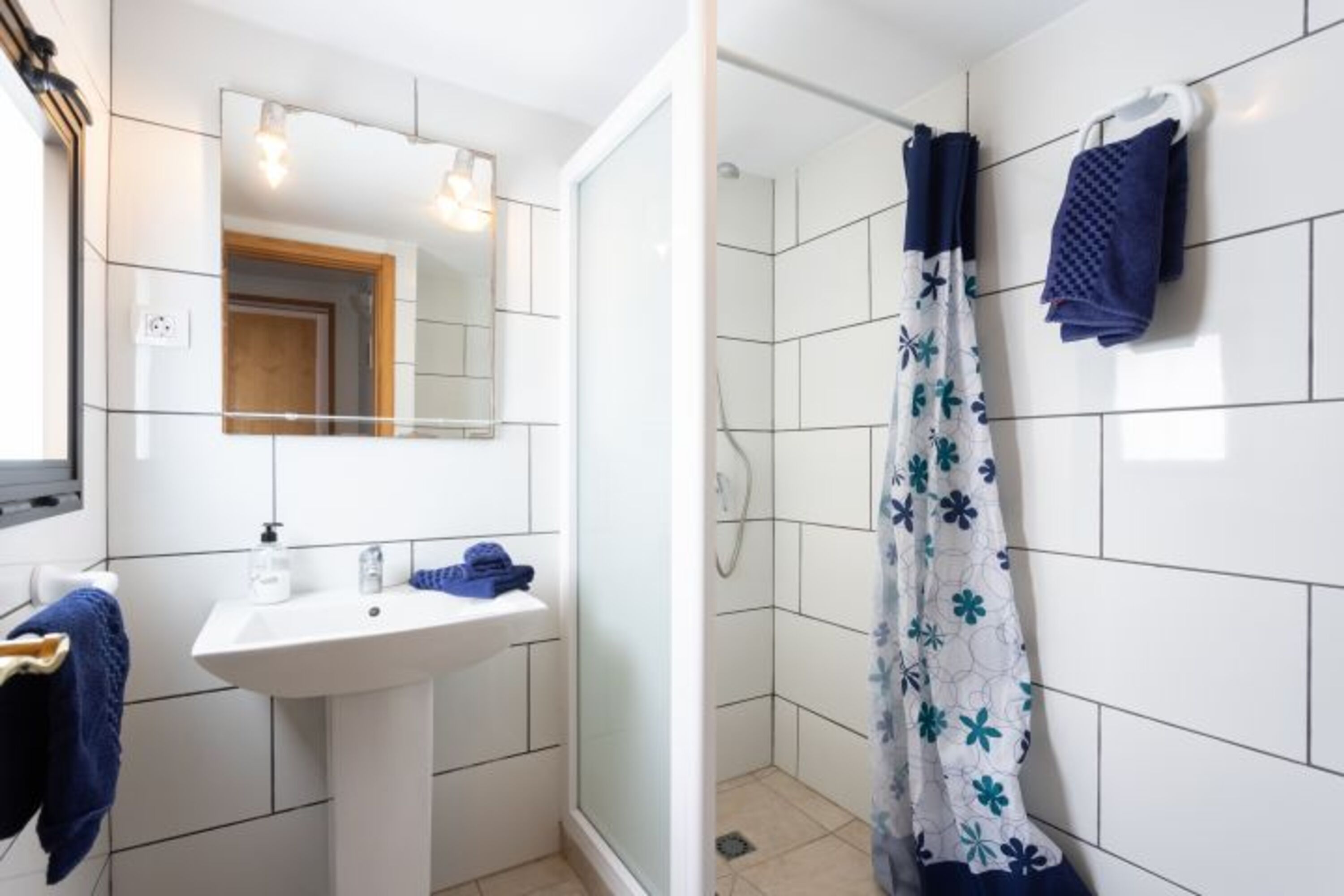 Blick in das 2. Badezimmer