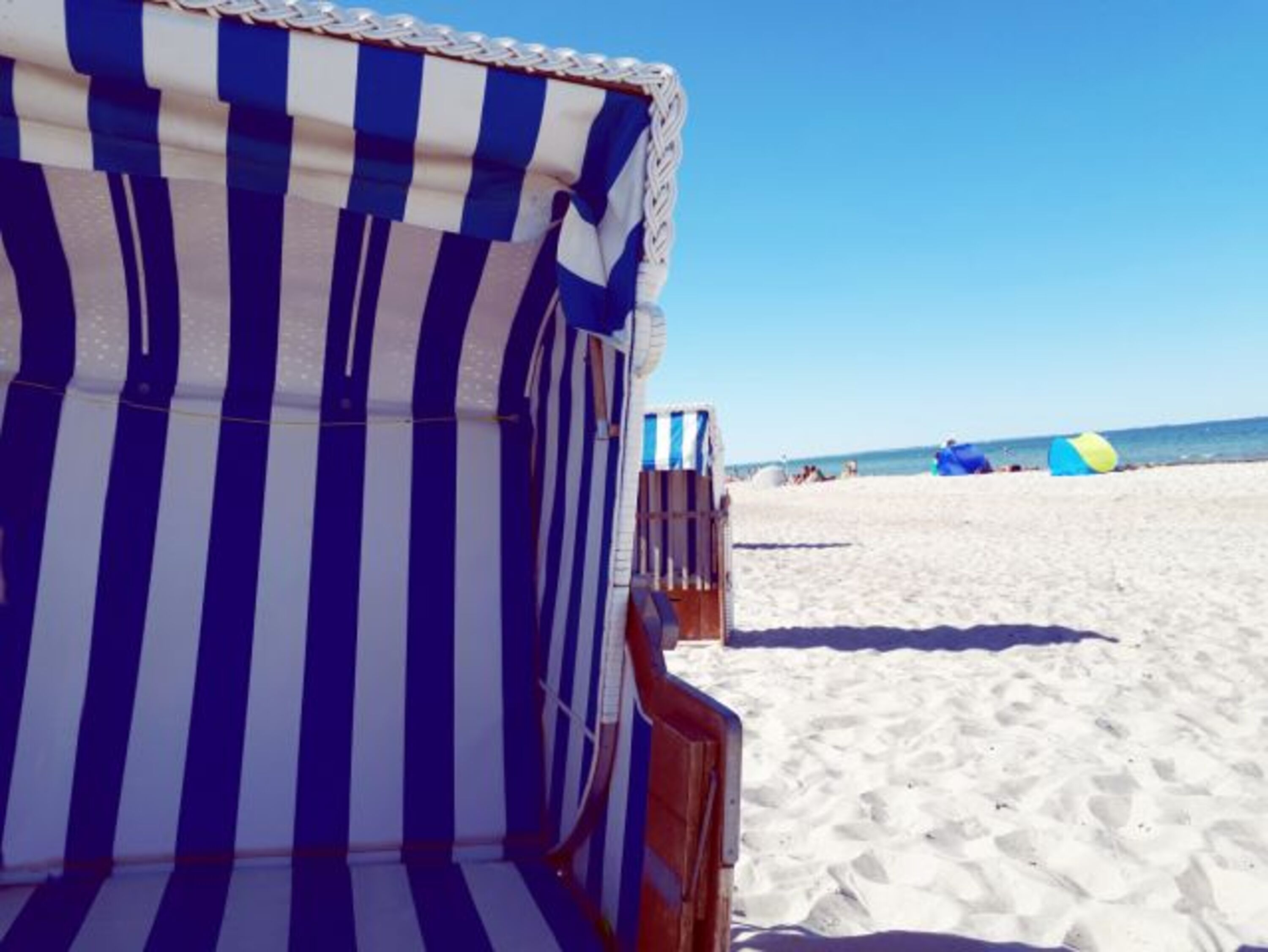ihr kostenloser Strandkorb wartet schon