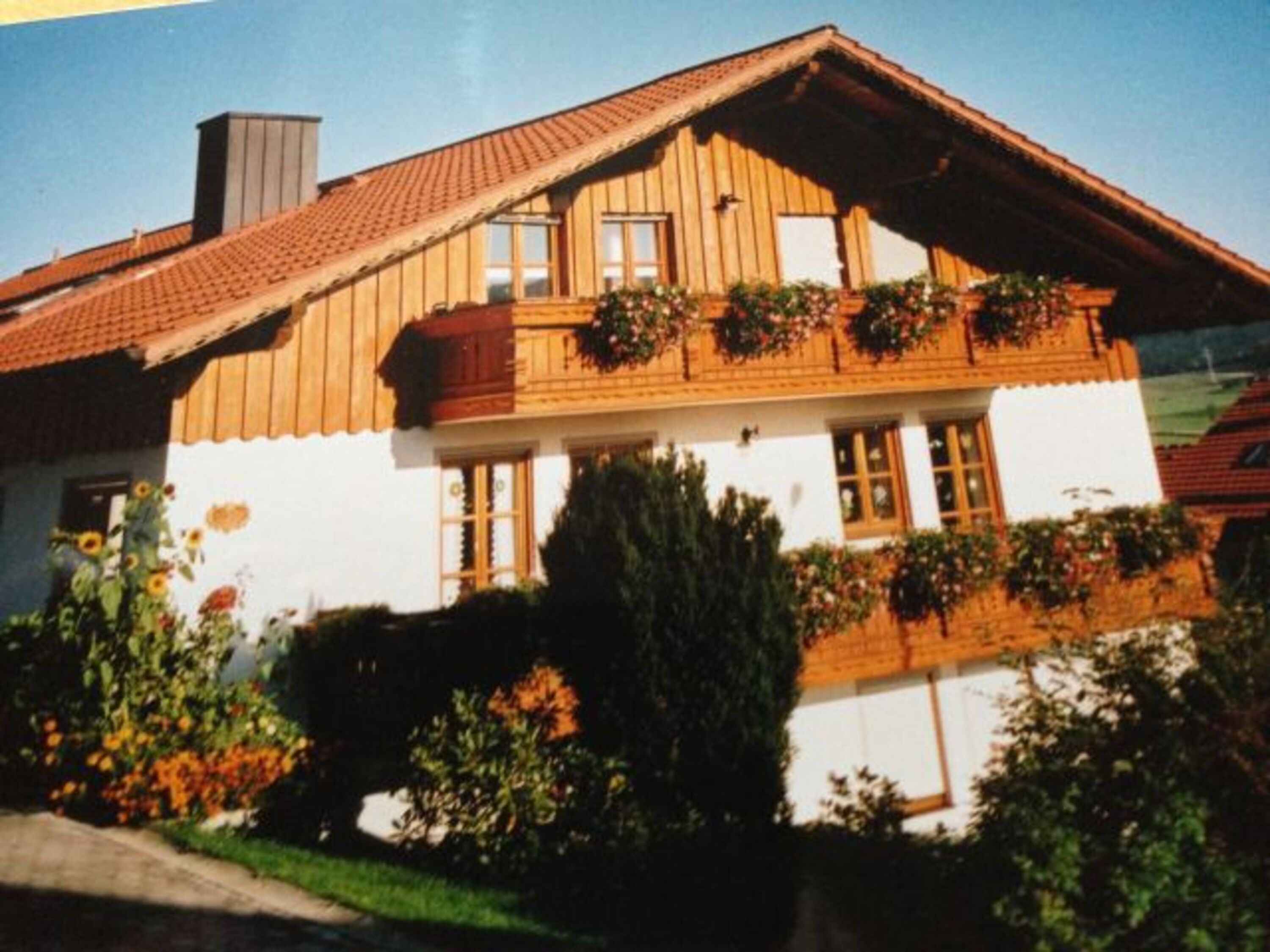 Landhaus im Sommer