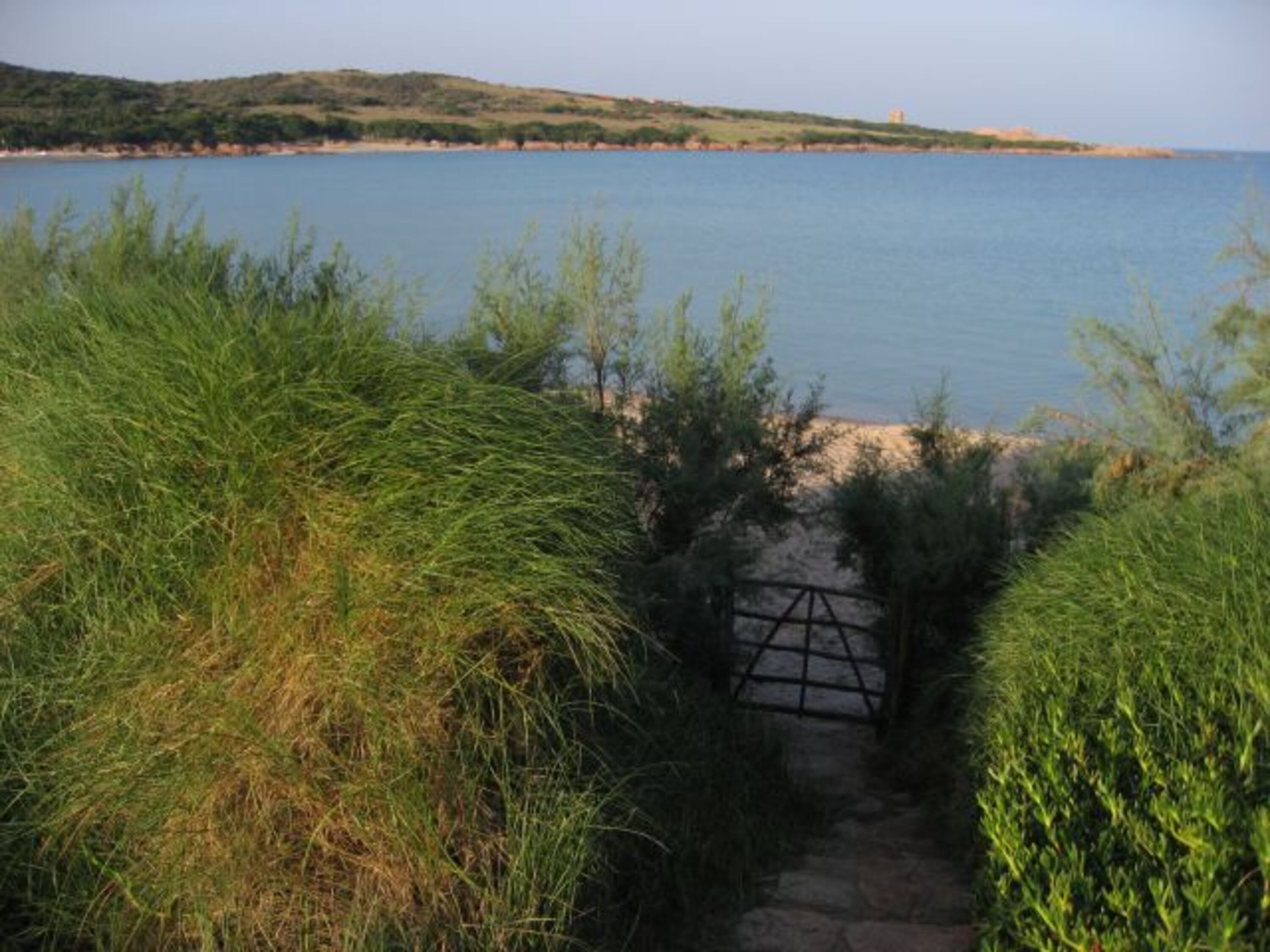 Der Weg hinunter zum Strand