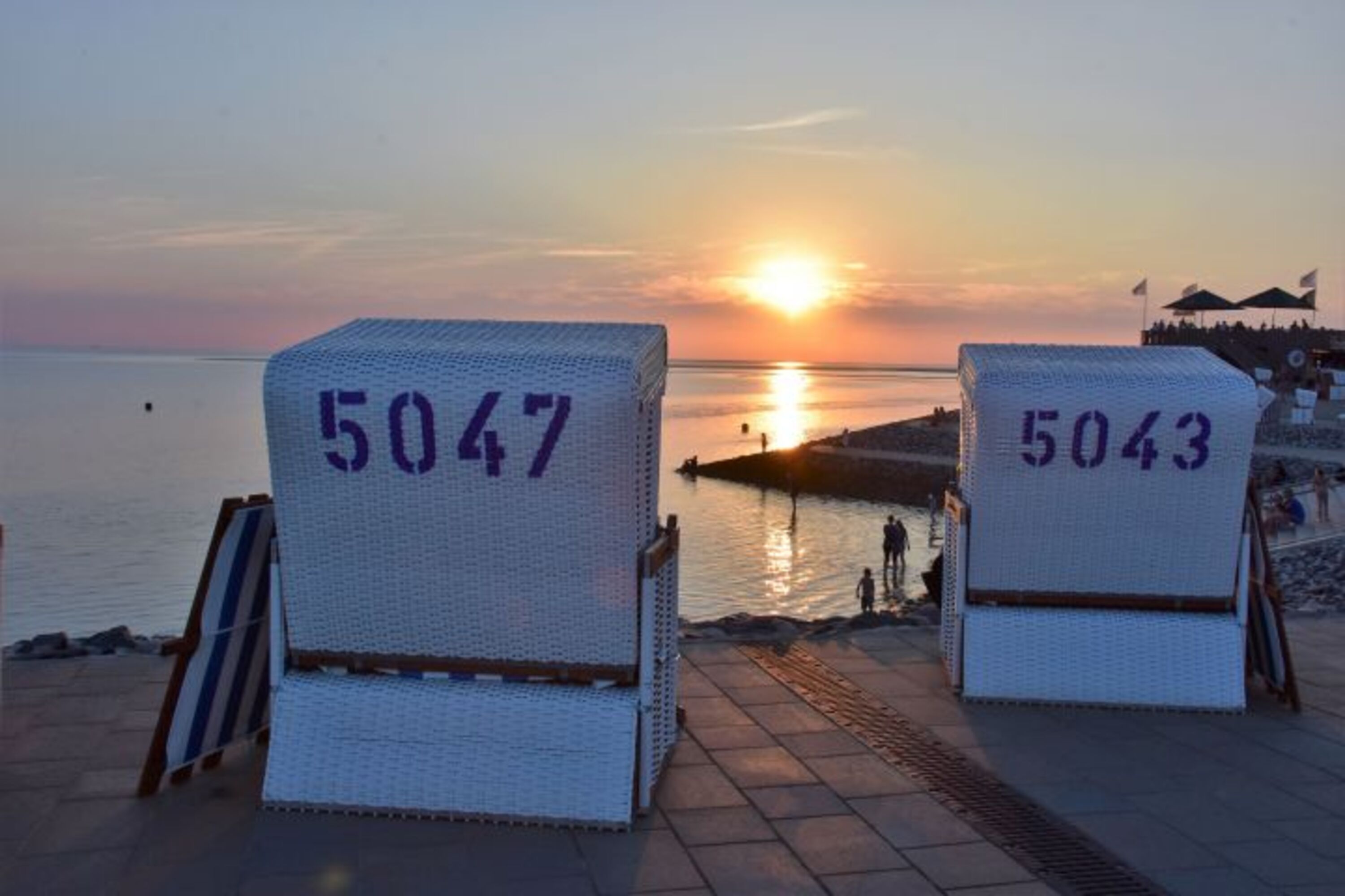 Sonnenuntergang genießen