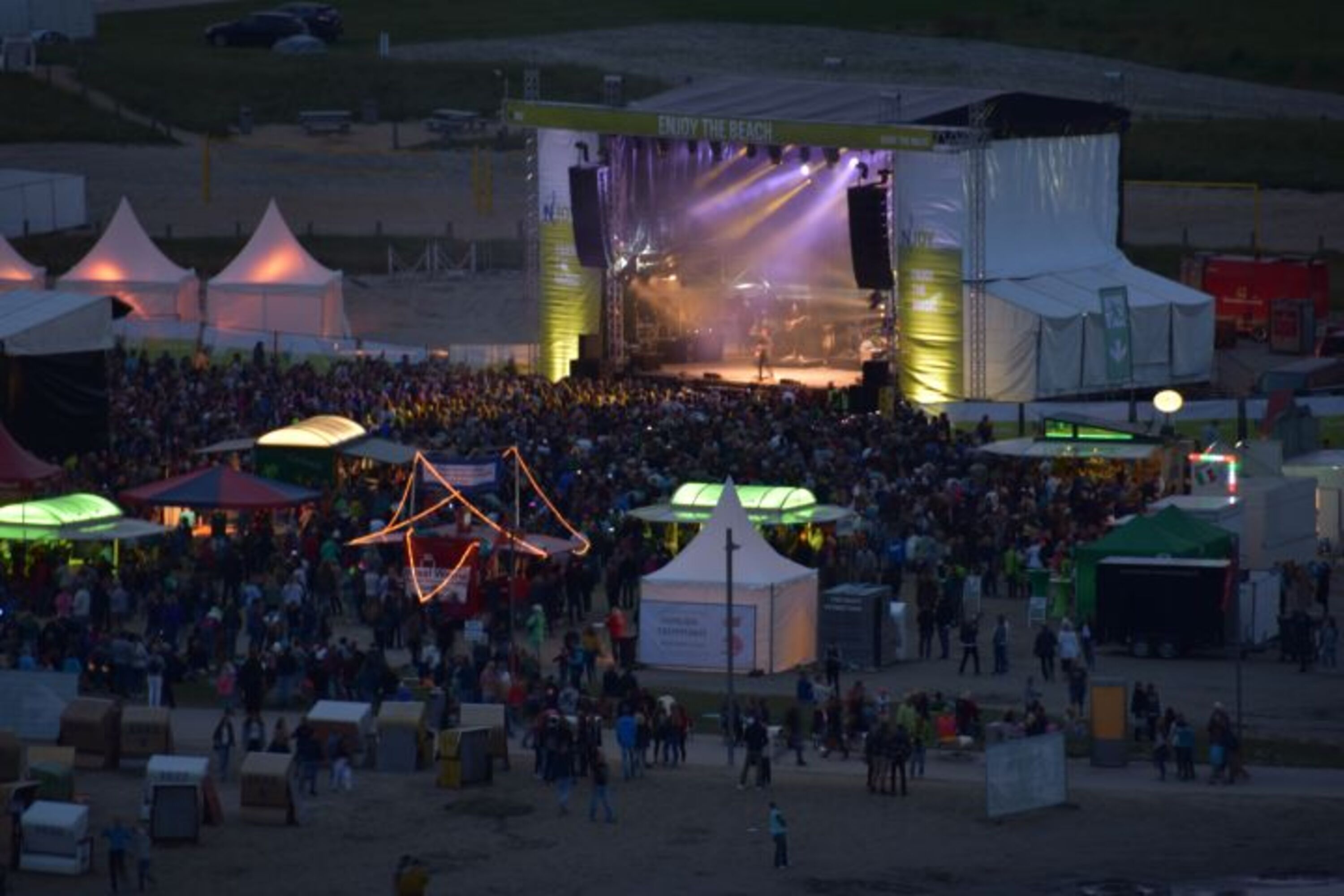 Konzert in der Familienlagune
