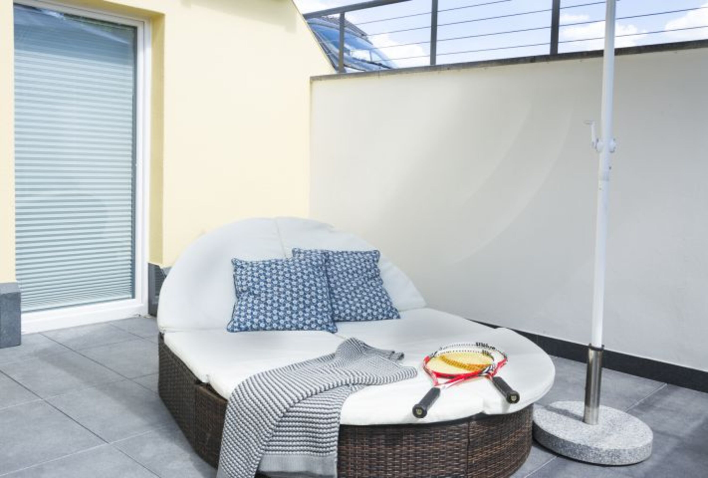 Terrasse Sonnenliege