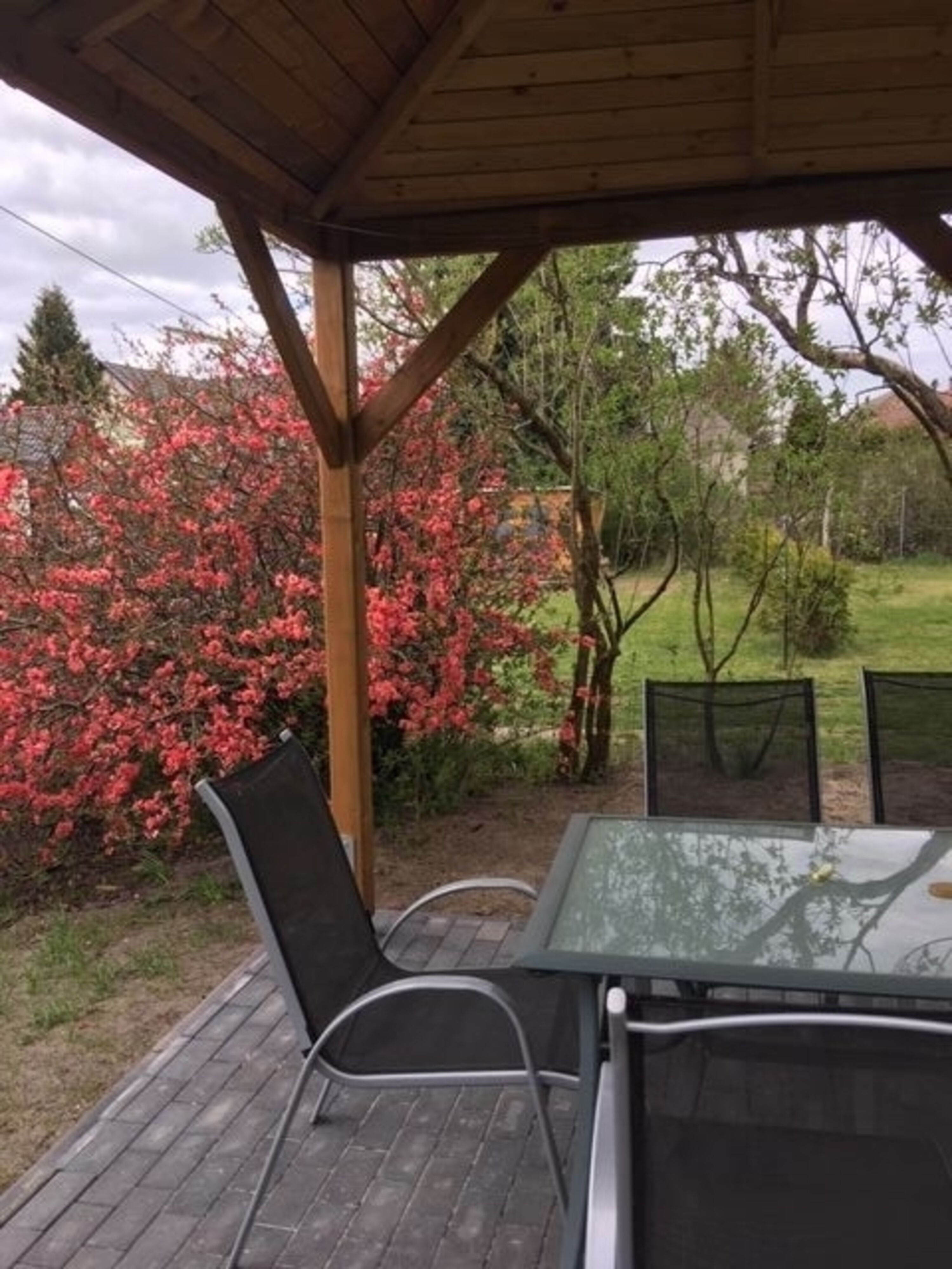 Sitzecke mit Grillkamin