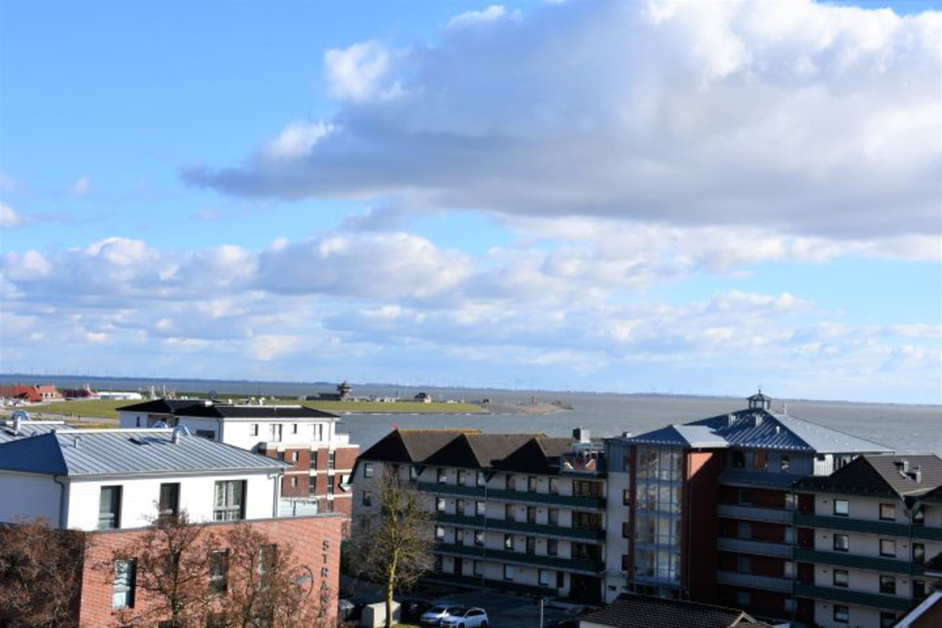 Blick vom Balkon