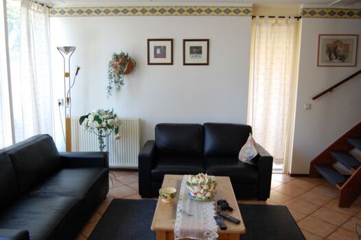 Ledersitzgrupper Wohnzimmer