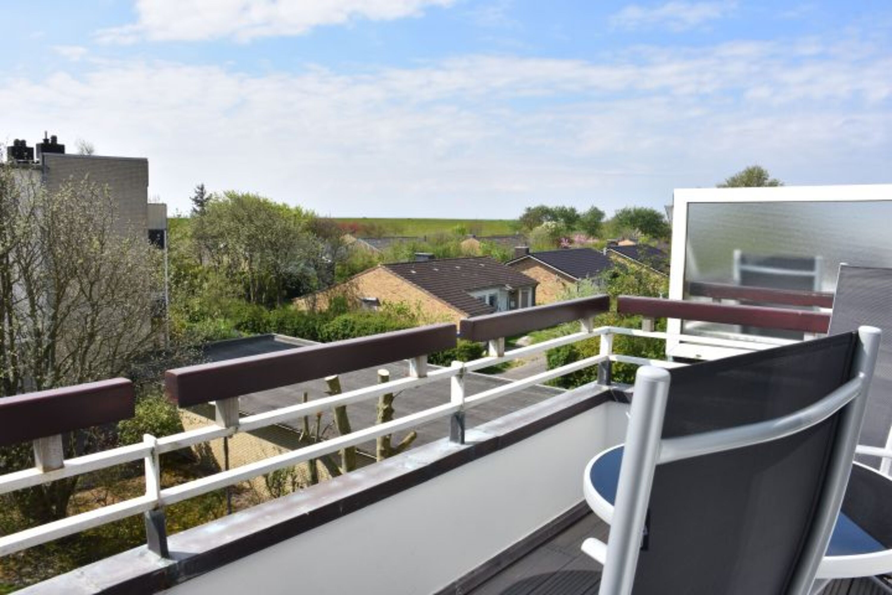 Blick vom Balkon
