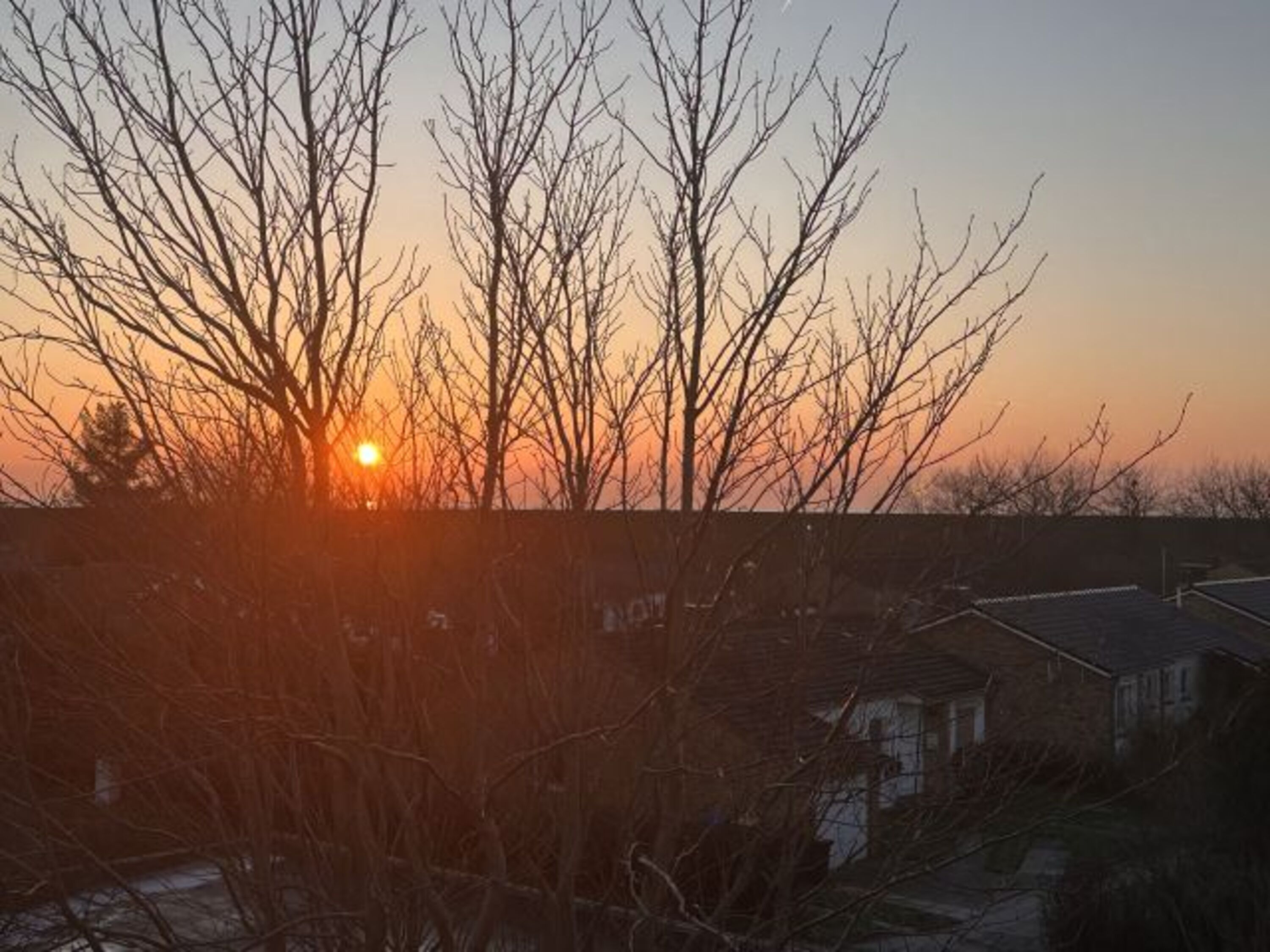 Blick vom Balkon