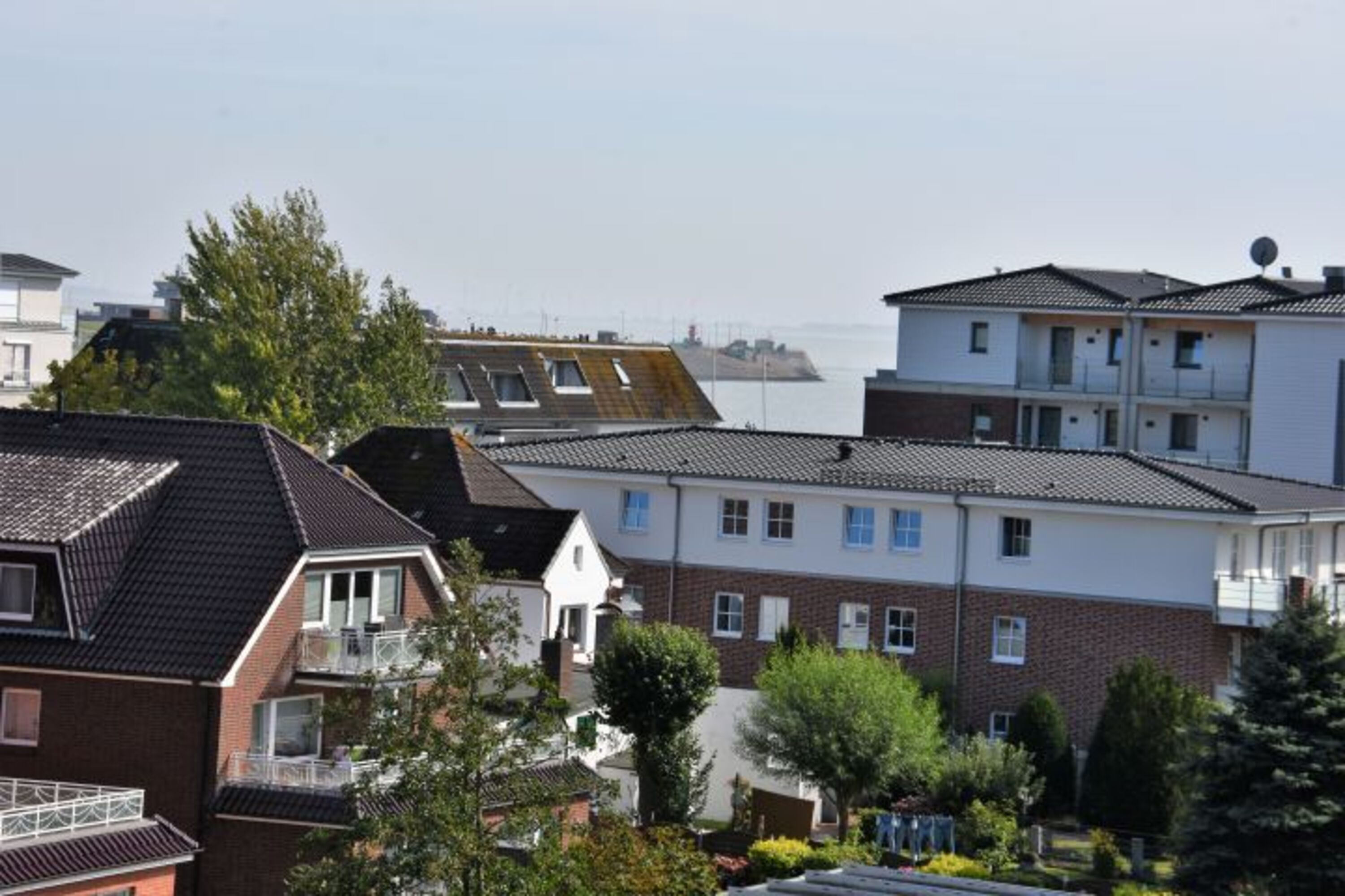 Blick vom Balkon