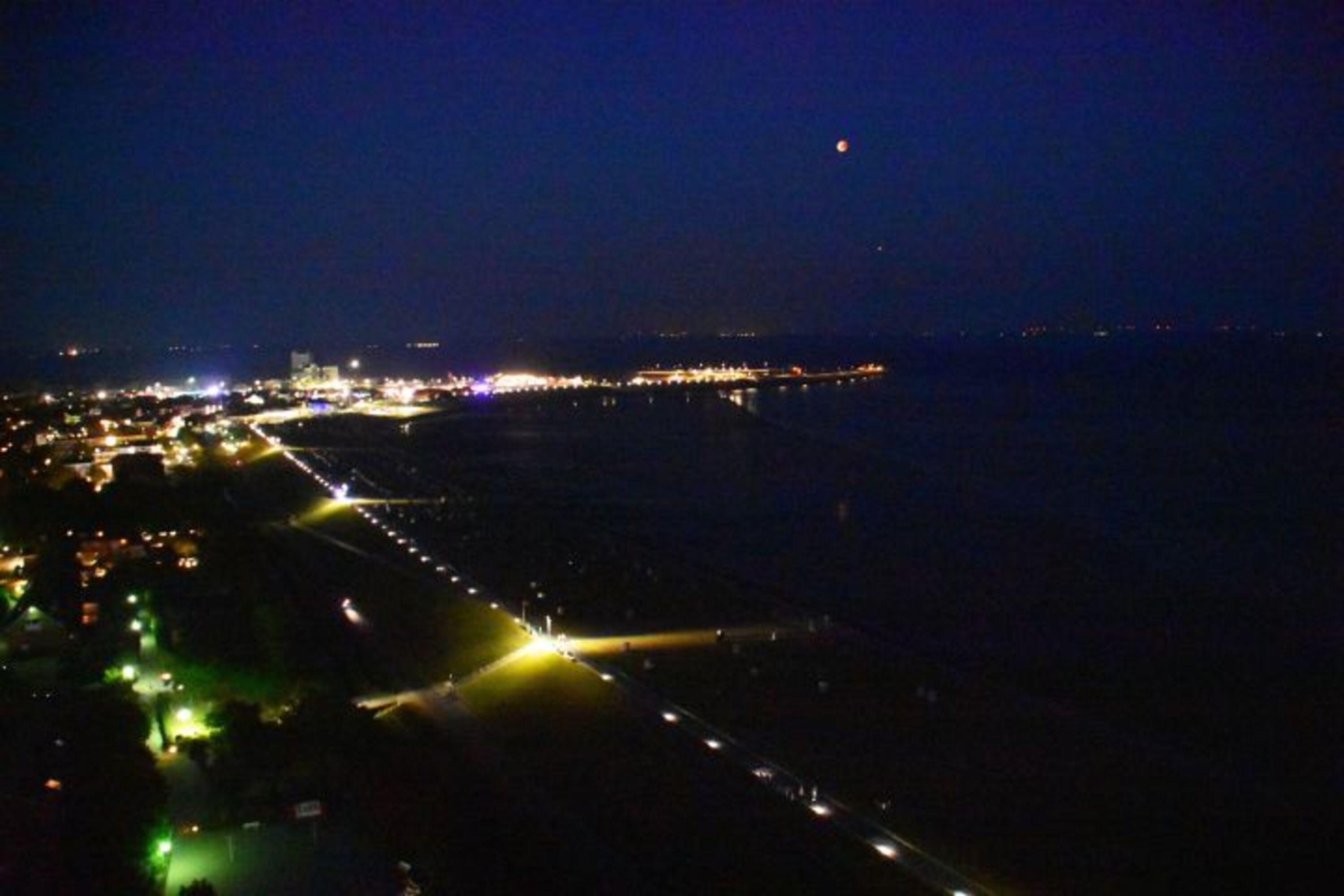 Meldorfer Bucht bei Nacht