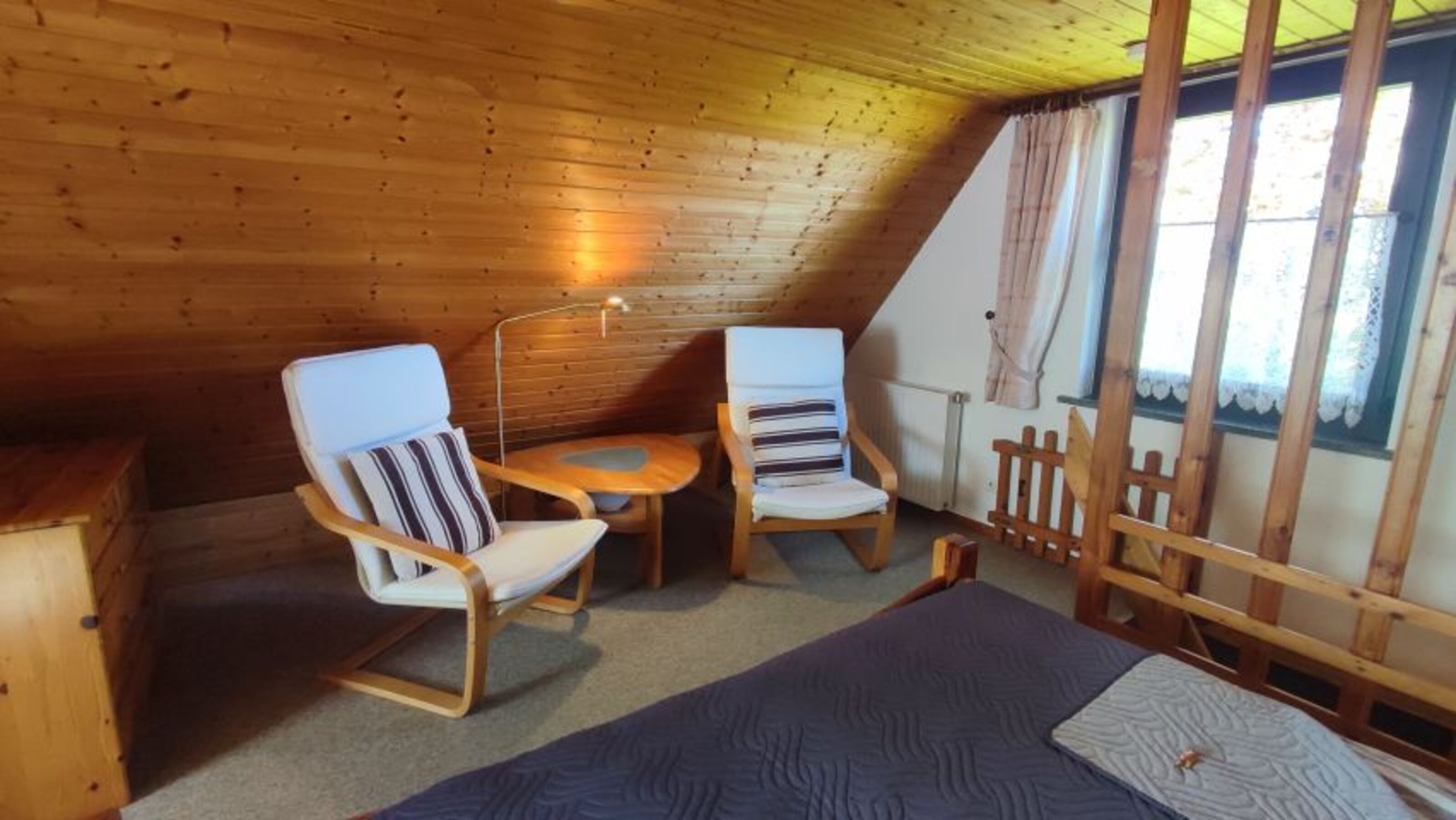 Sitzecke im Schlafzimmer