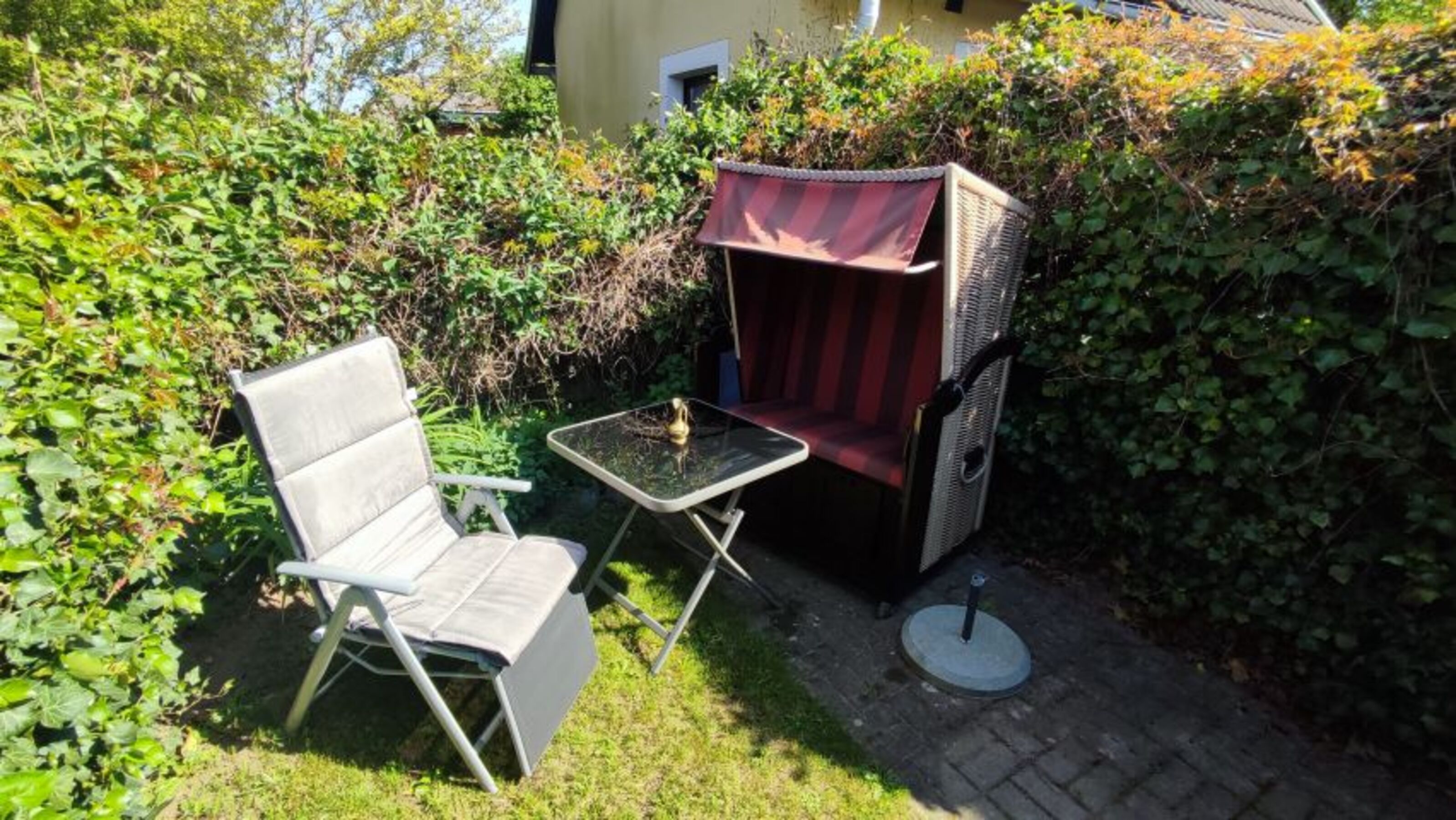 Gartenplatz Süd-/Westseite Blickgeschützt